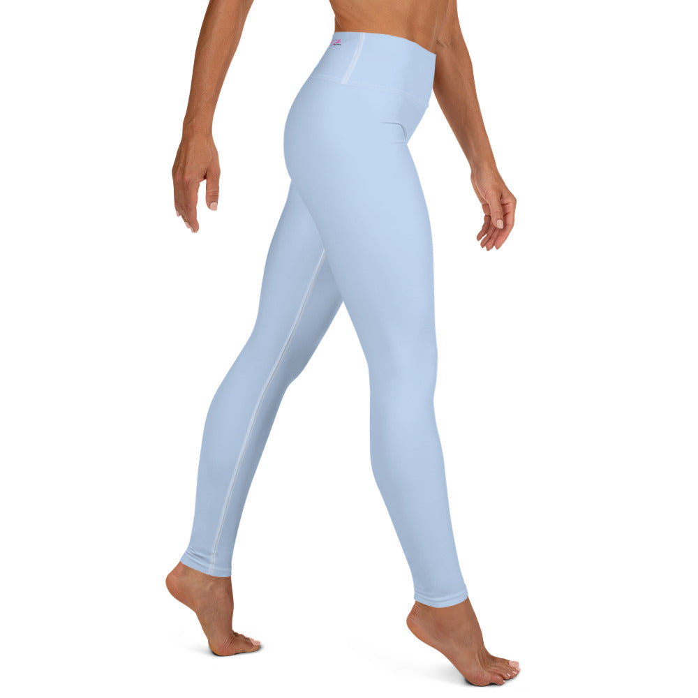 GymWidowz Yoga Leggings - Light Blue