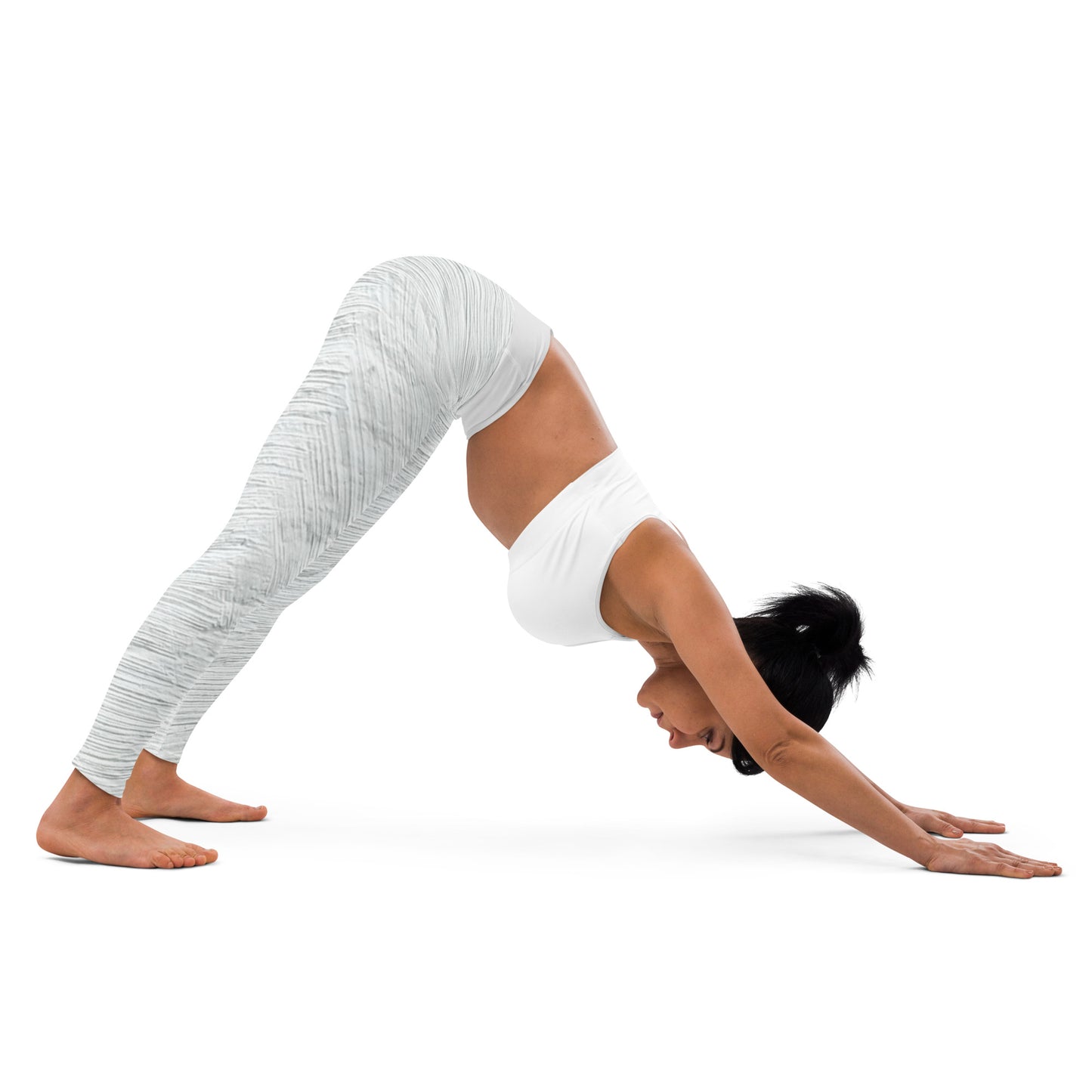 GymWidowz Yoga Leggings - Brushstrokes