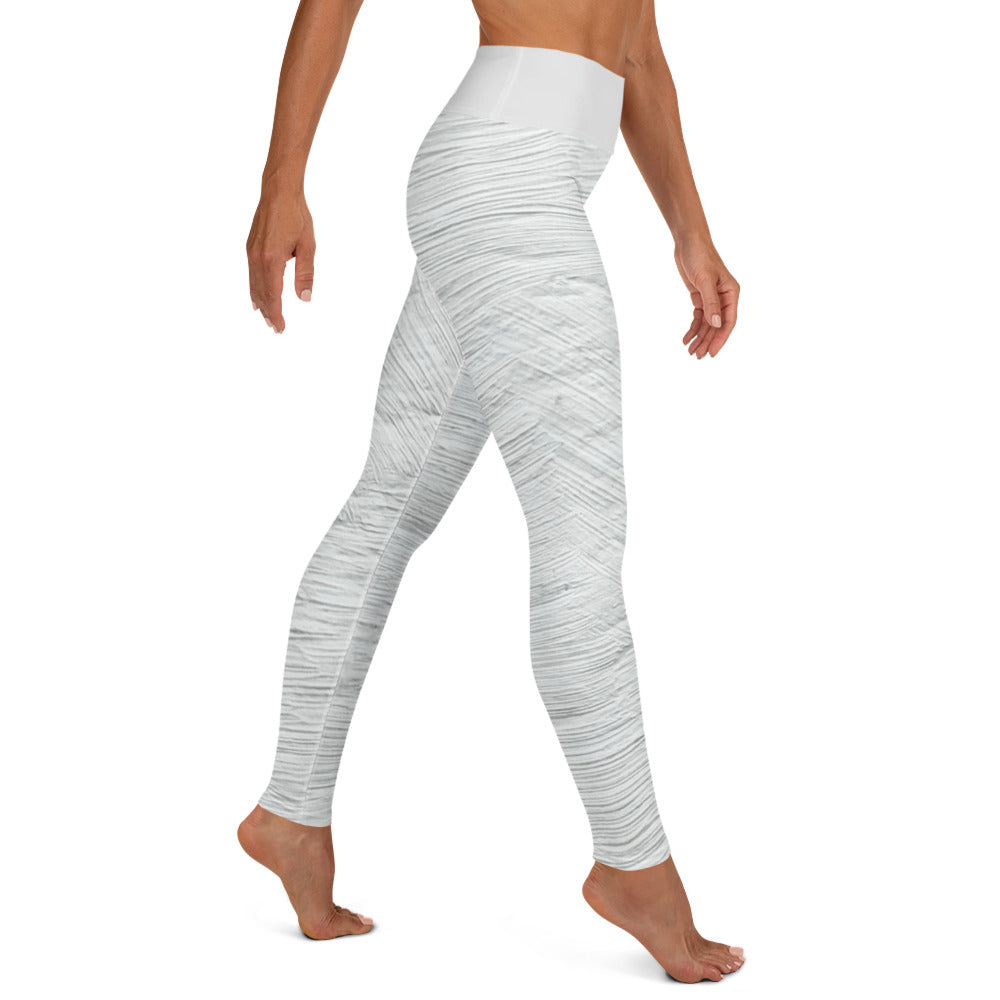 GymWidowz Yoga Leggings - Brushstrokes