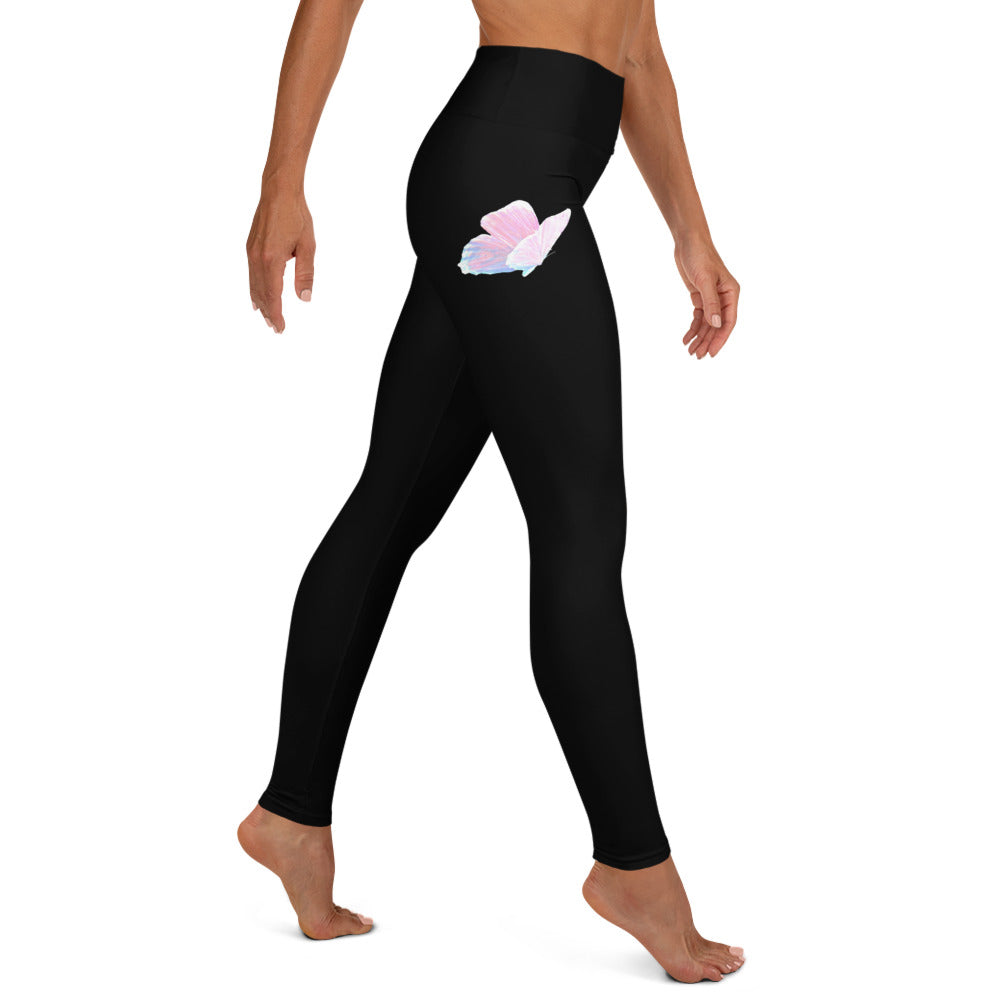 GymWidowz Yoga Leggings - Butterfly