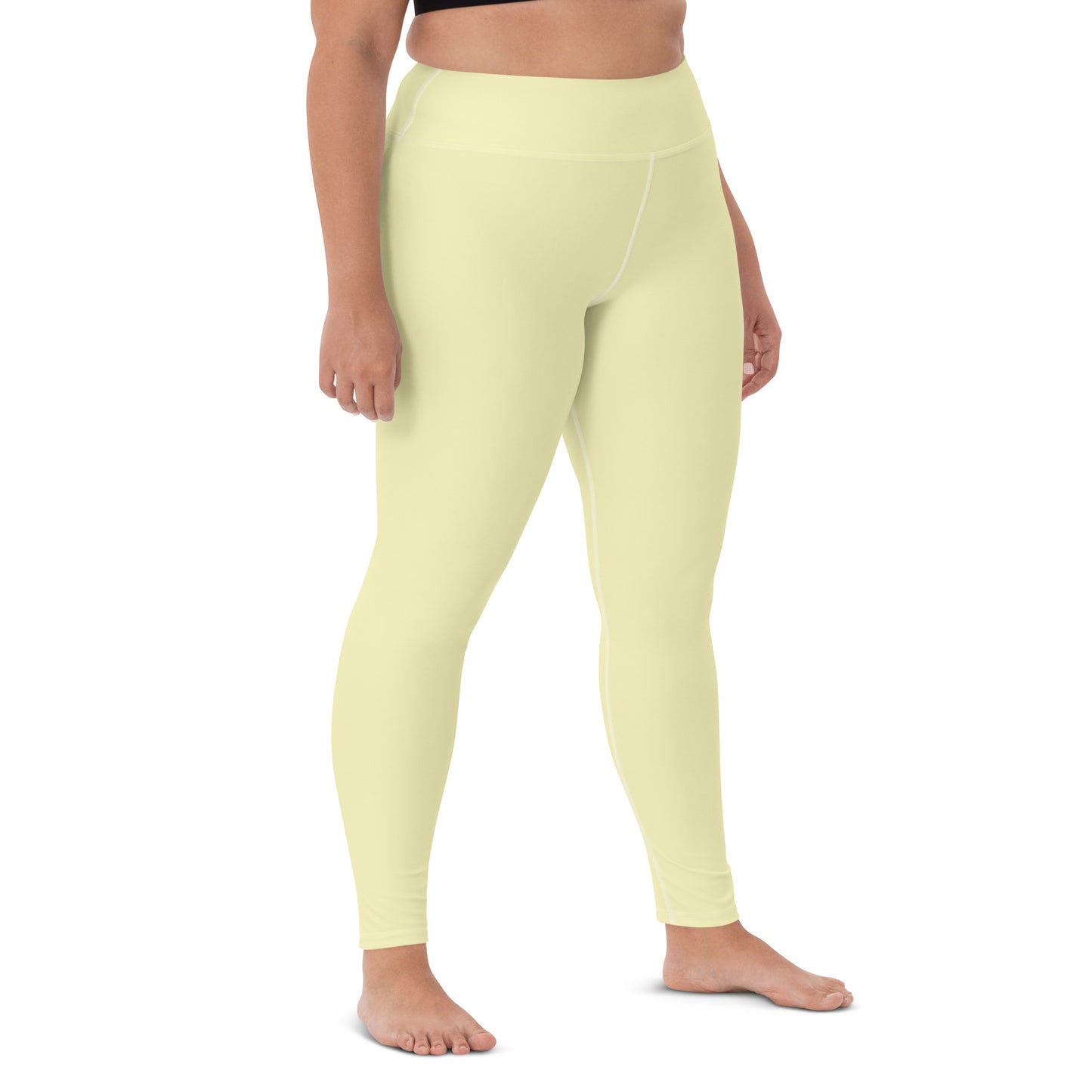 GymWidowz Yoga Leggings - Yellow