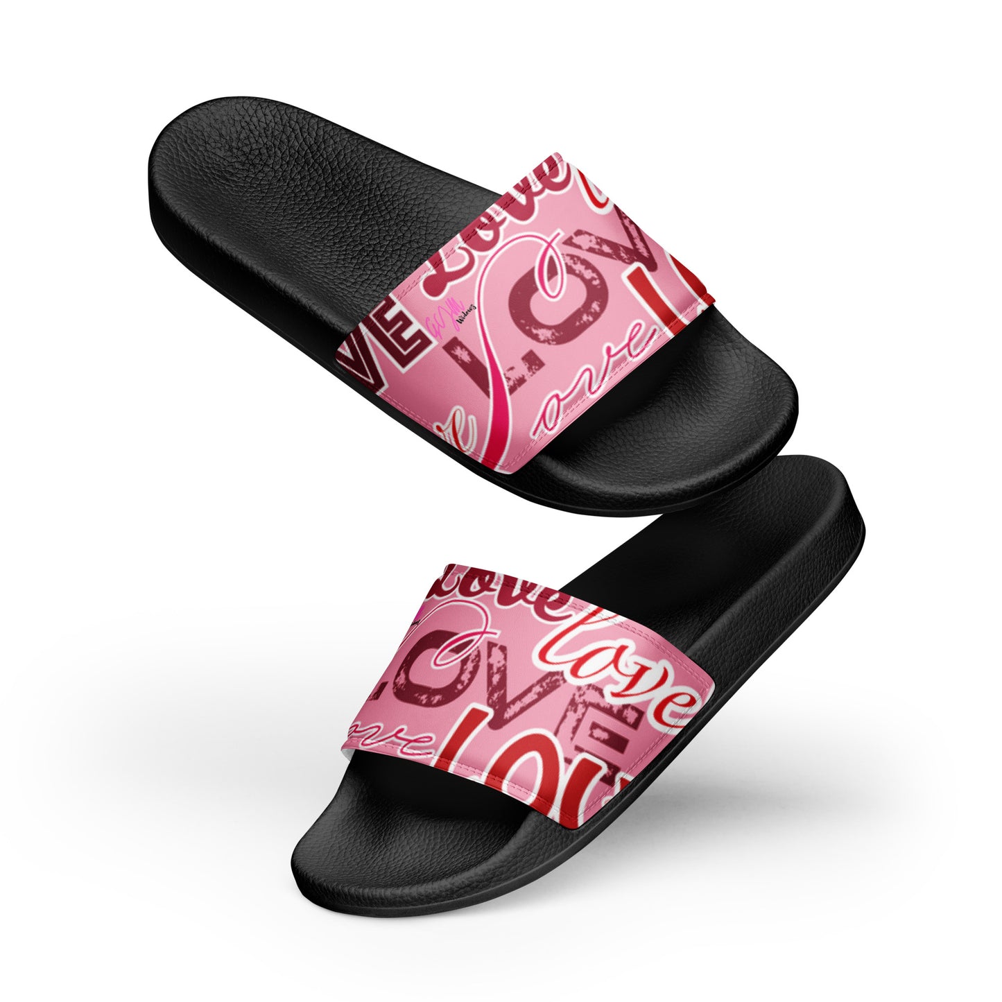 GymWidowz Women's sliders - Love Collection