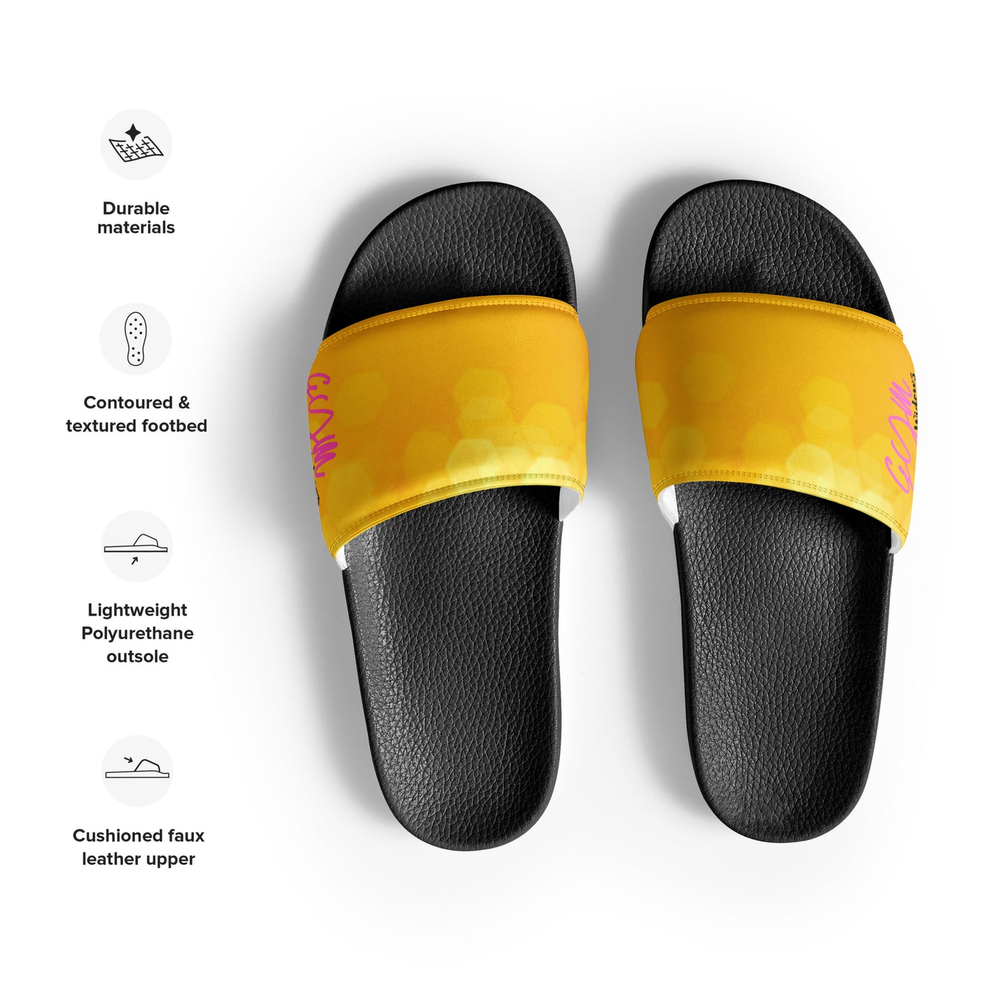 GymWidowz Women's sliders - Sunspot