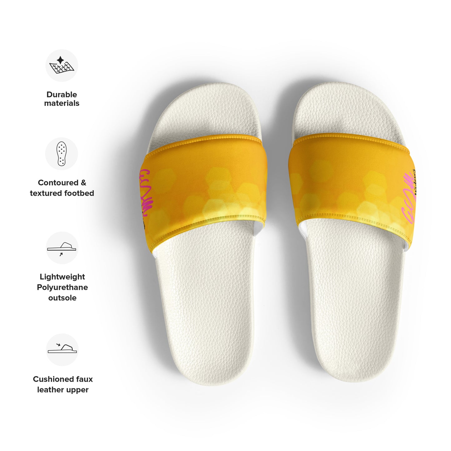 GymWidowz Women's sliders - Sunspot
