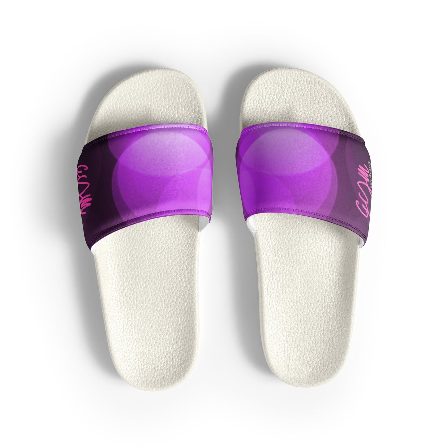 GymWidowz Women's sliders - Shades of Purple