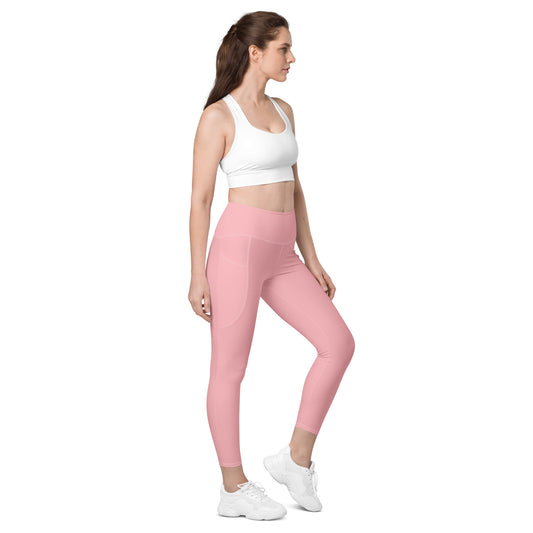 GymWidowz Leggings with pockets - Pink