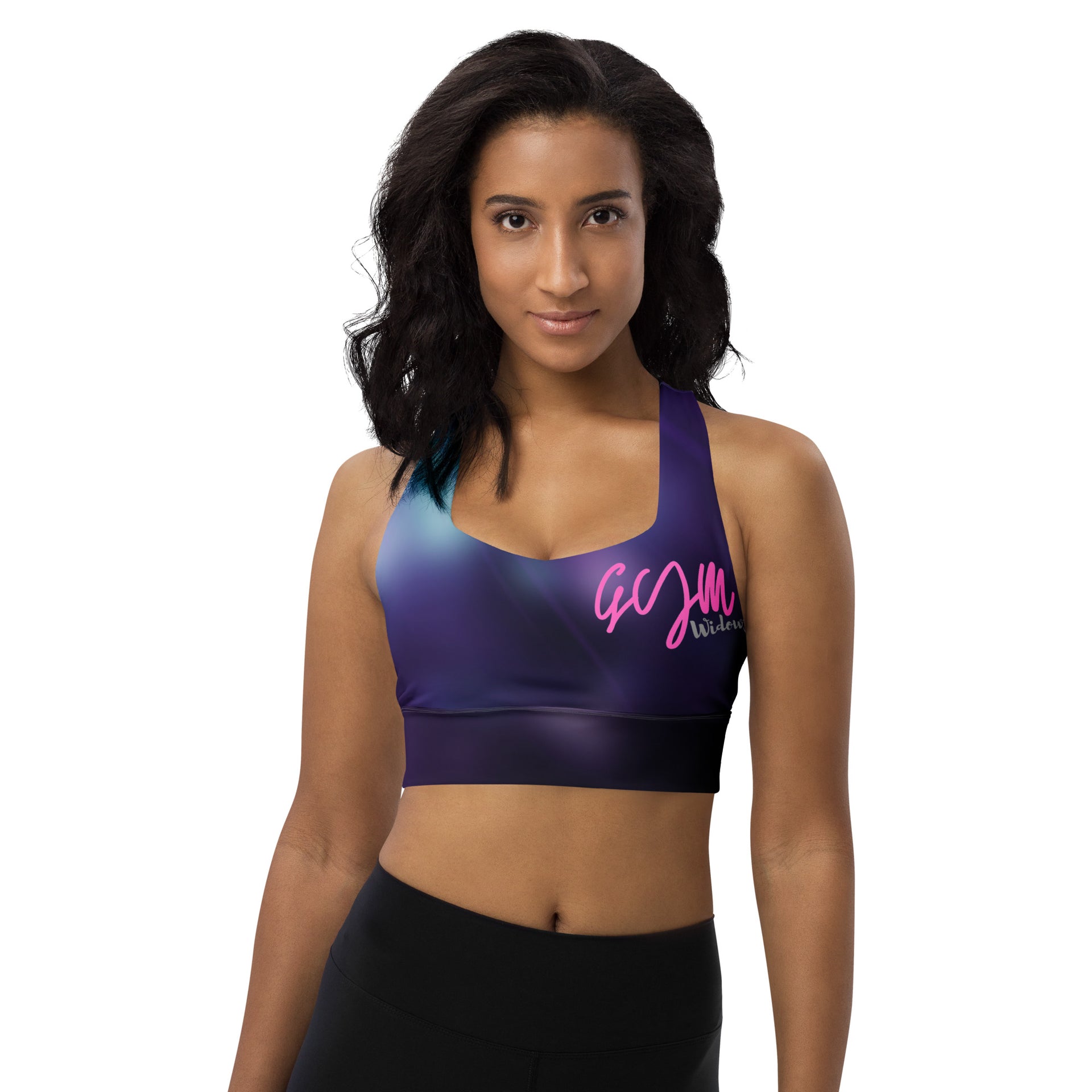 ZYZSTR Women's Sports Bras Seamless Push Up Gym Bra U-Neckline Removable  Pads Sports Bra Workout Frontless Bra (Color : Purple, Size : X-Large)