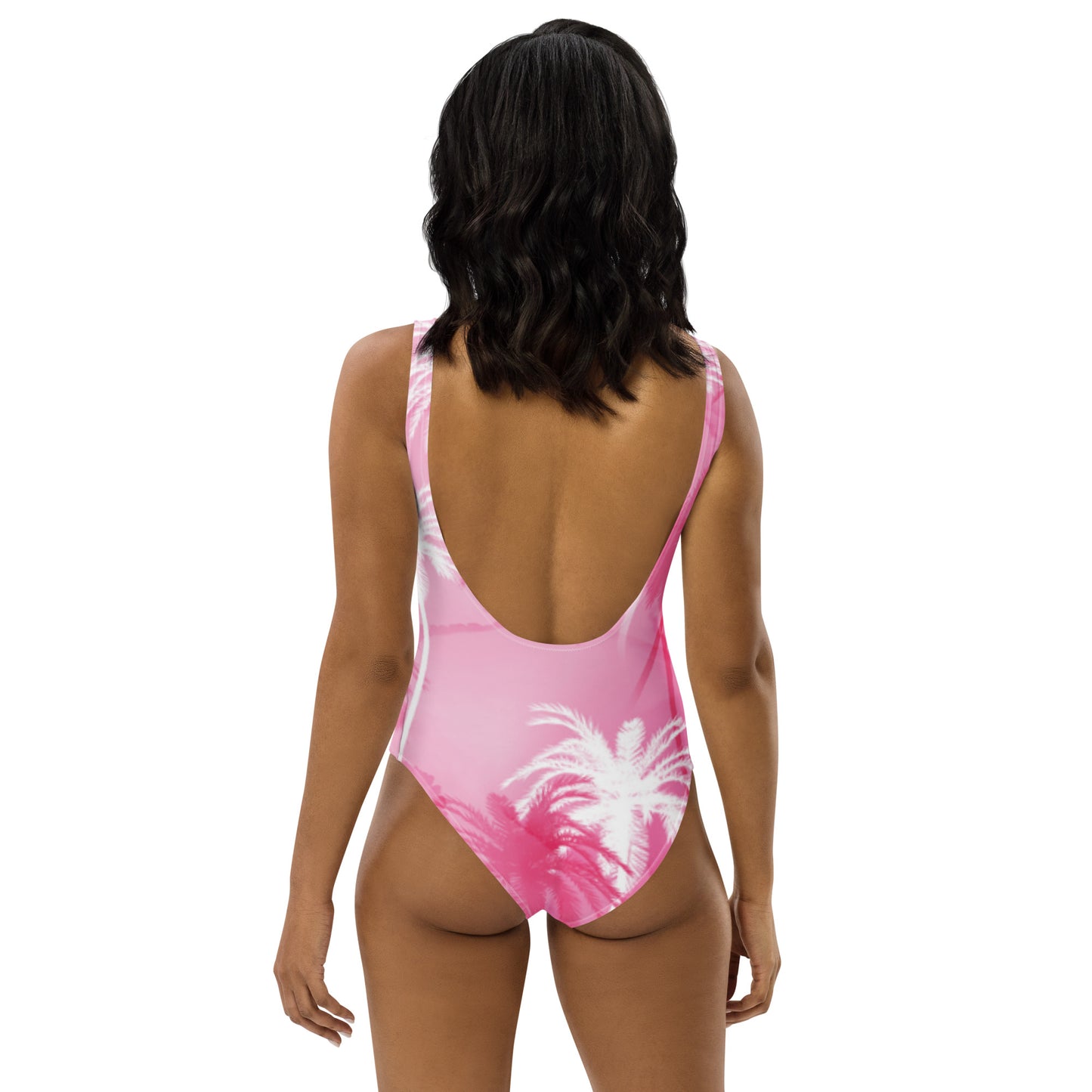 GymWidowz One-Piece Swimsuit - Palms