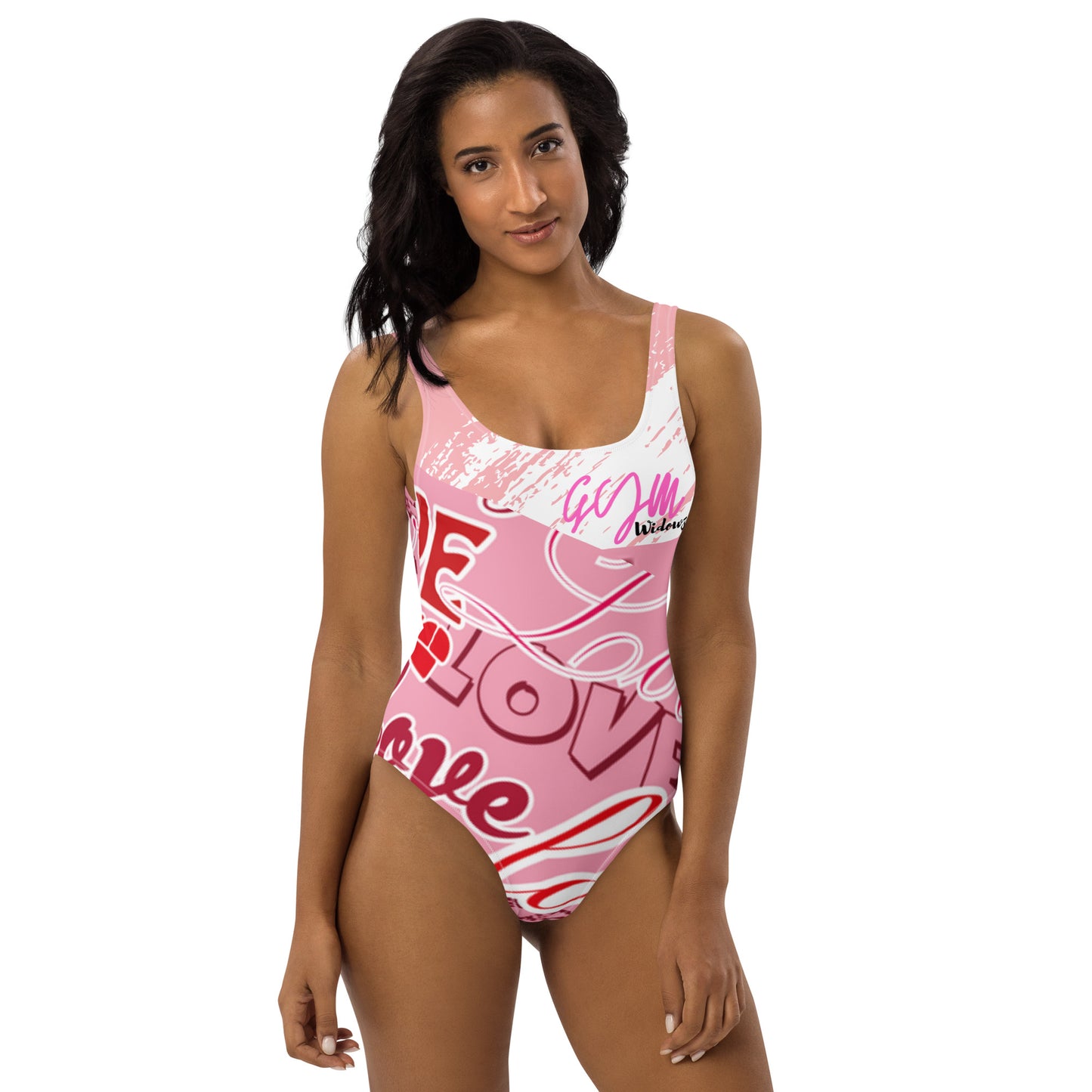 GymWidowz One-Piece Swimsuit - Love Collection