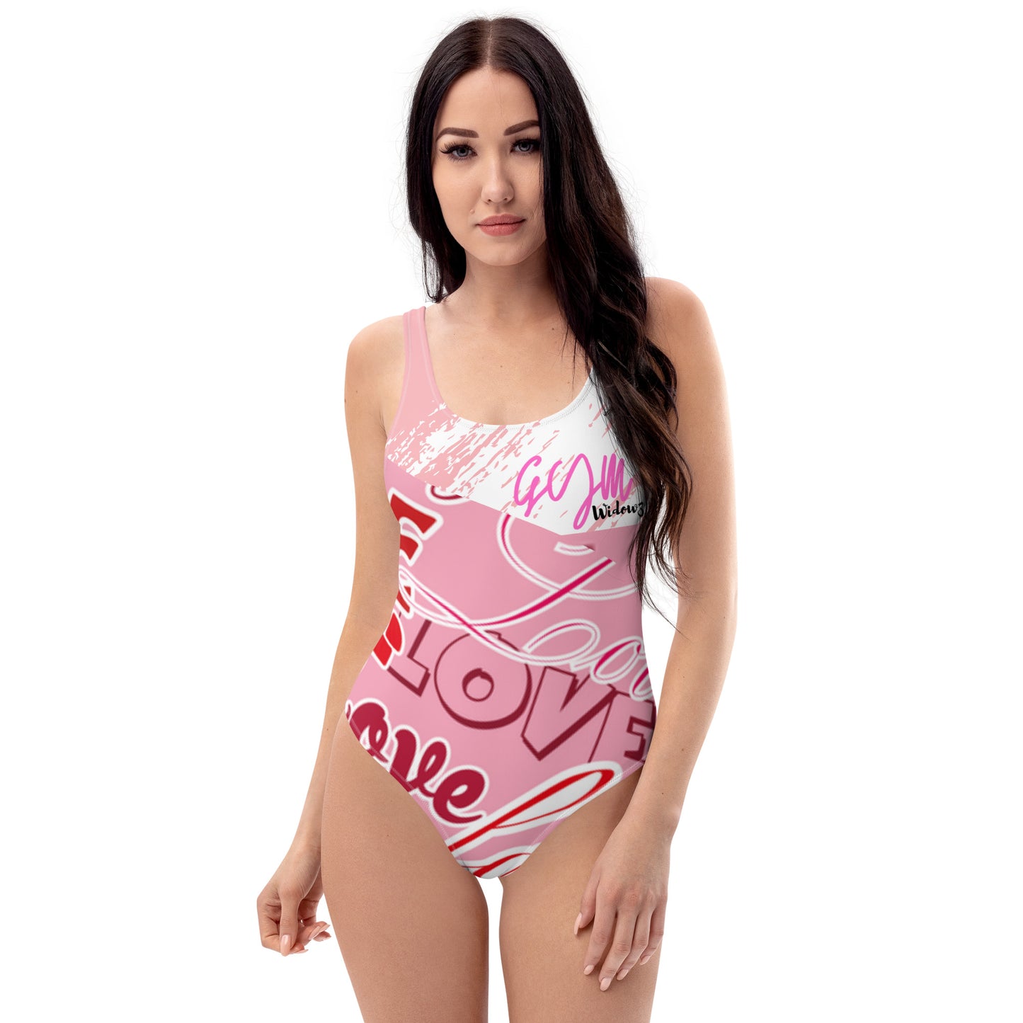 GymWidowz One-Piece Swimsuit - Love Collection