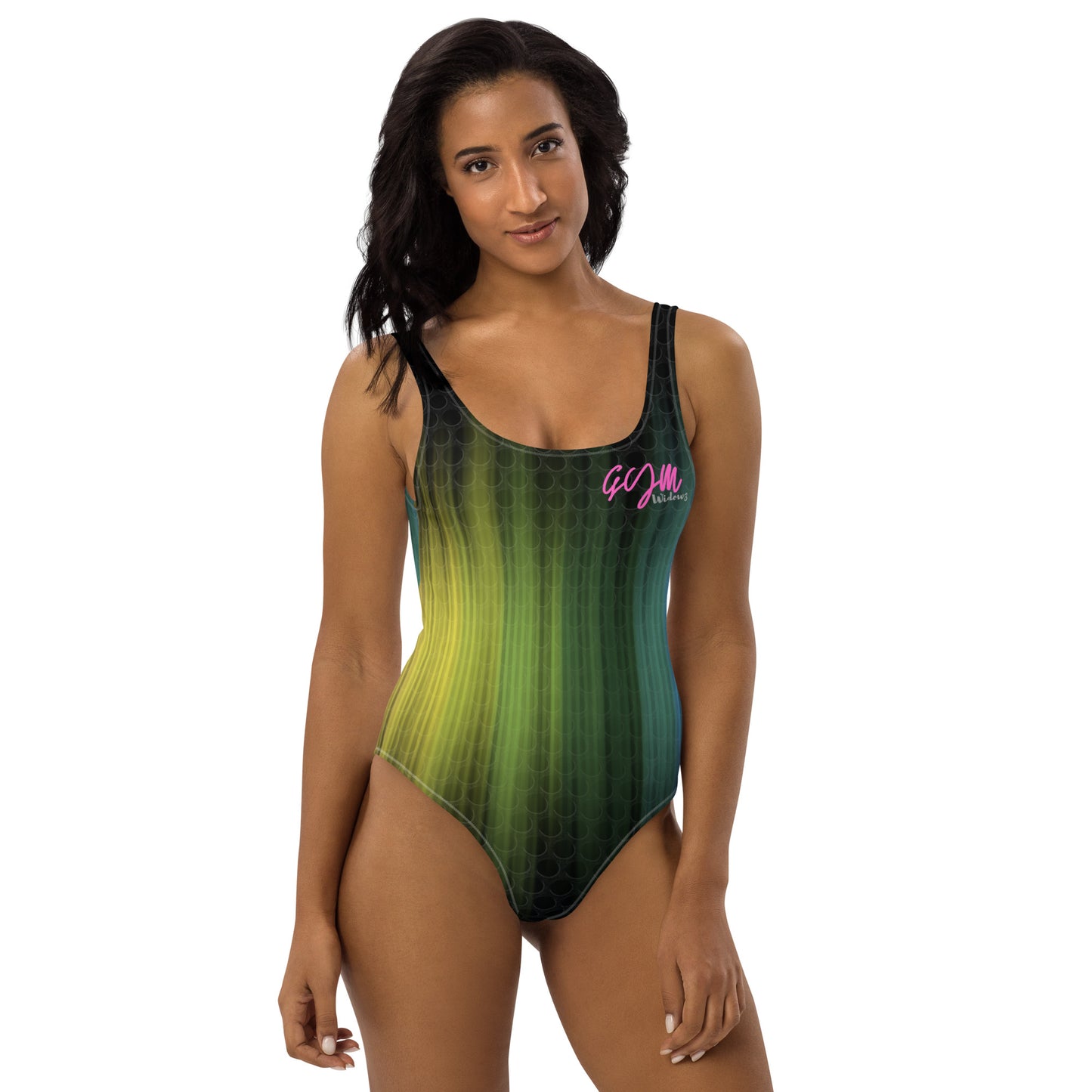 GymWidowz One-Piece Swimsuit - Psychedelic