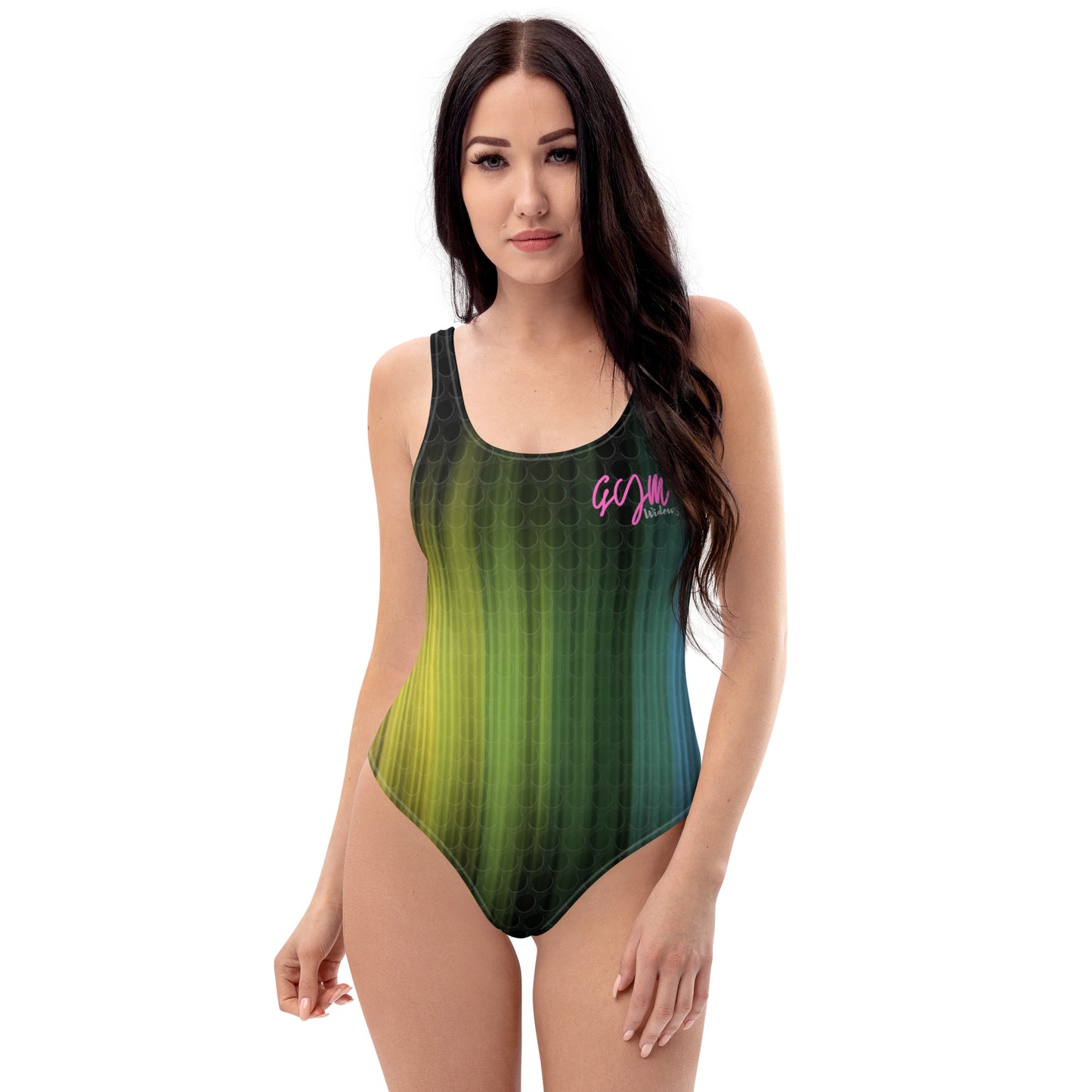 GymWidowz One-Piece Swimsuit - Psychedelic