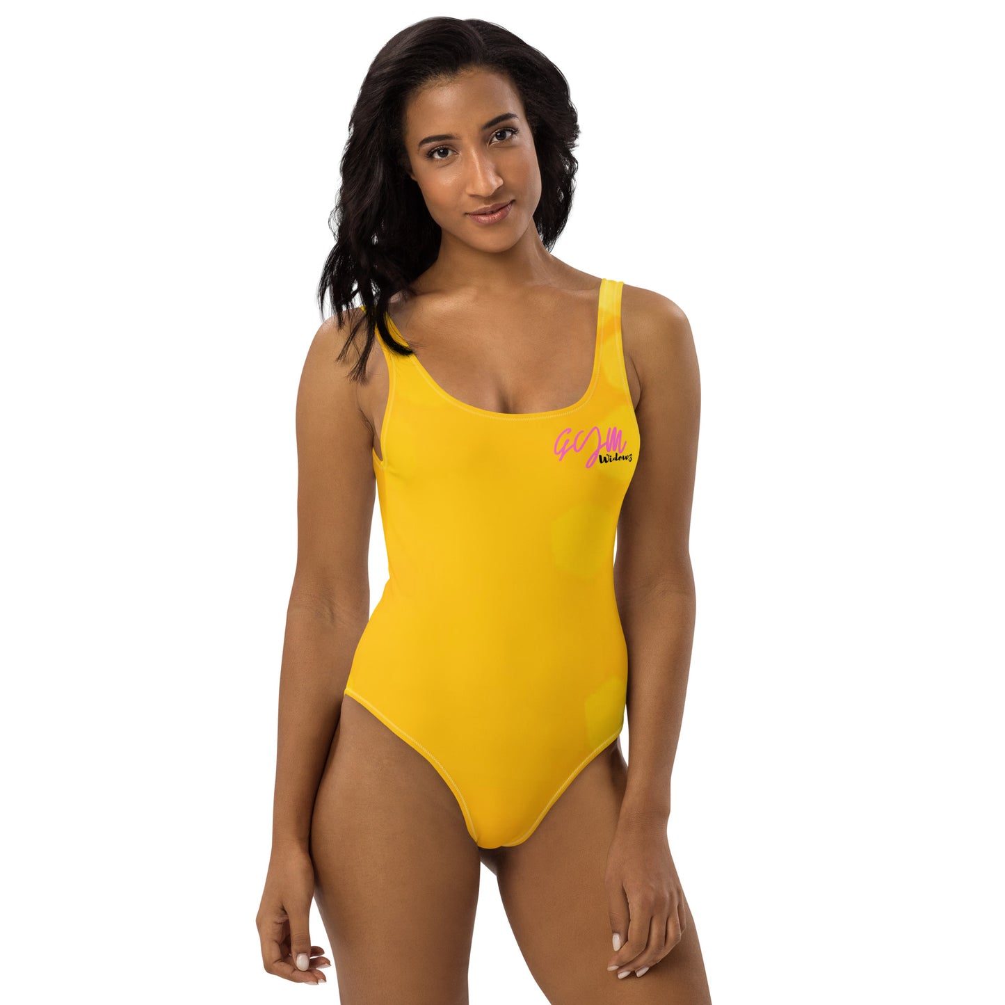 GymWidowz One-Piece Swimsuit - Sunspot