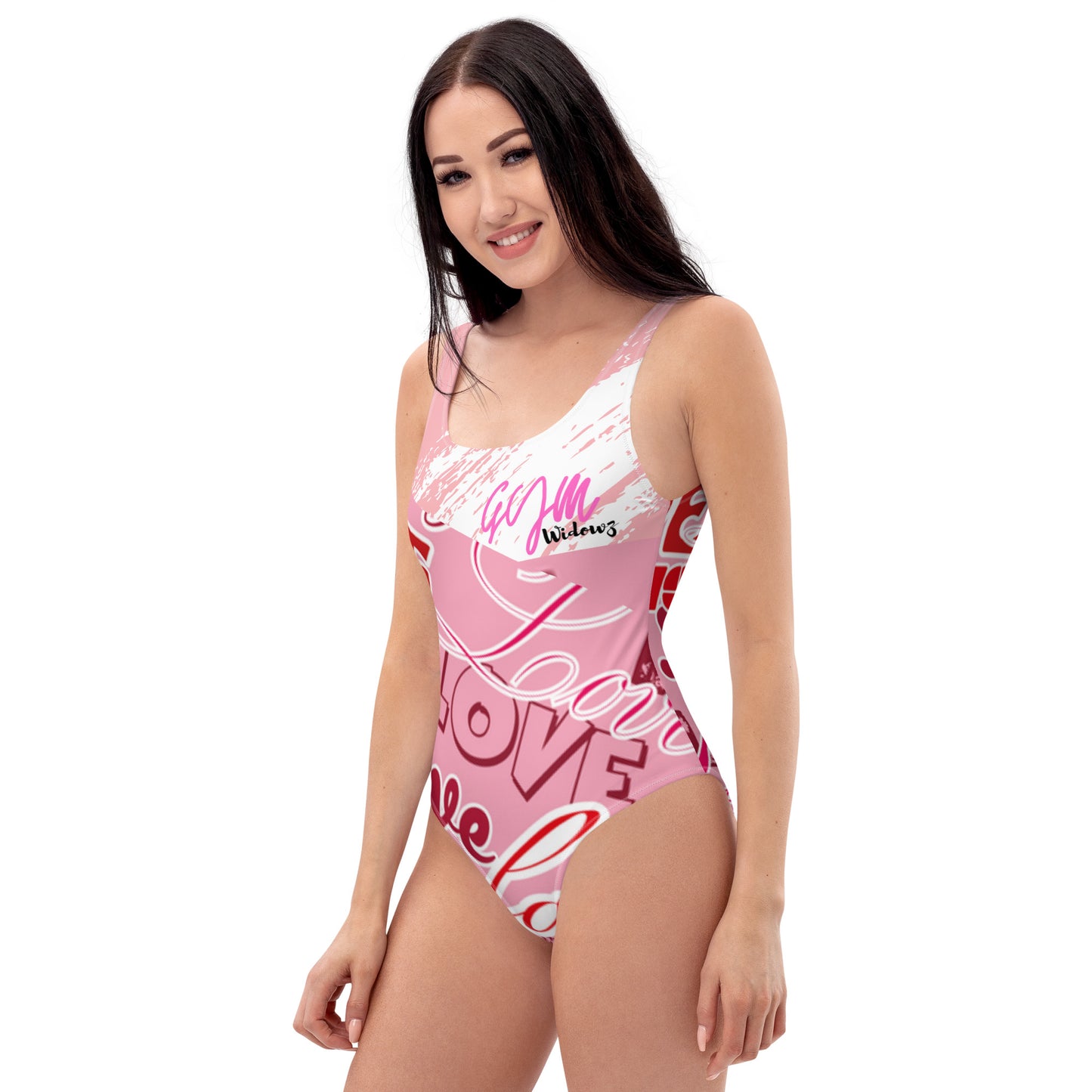 GymWidowz One-Piece Swimsuit - Love Collection