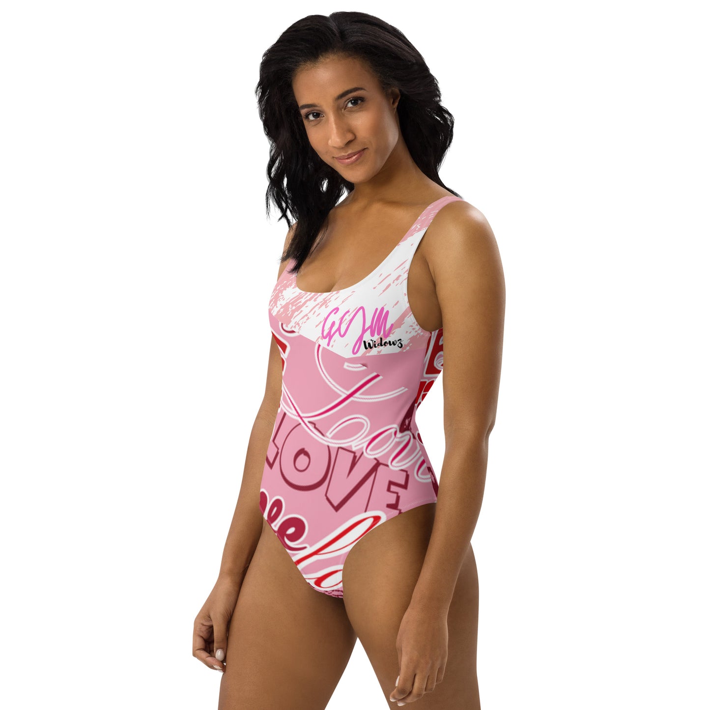 GymWidowz One-Piece Swimsuit - Love Collection