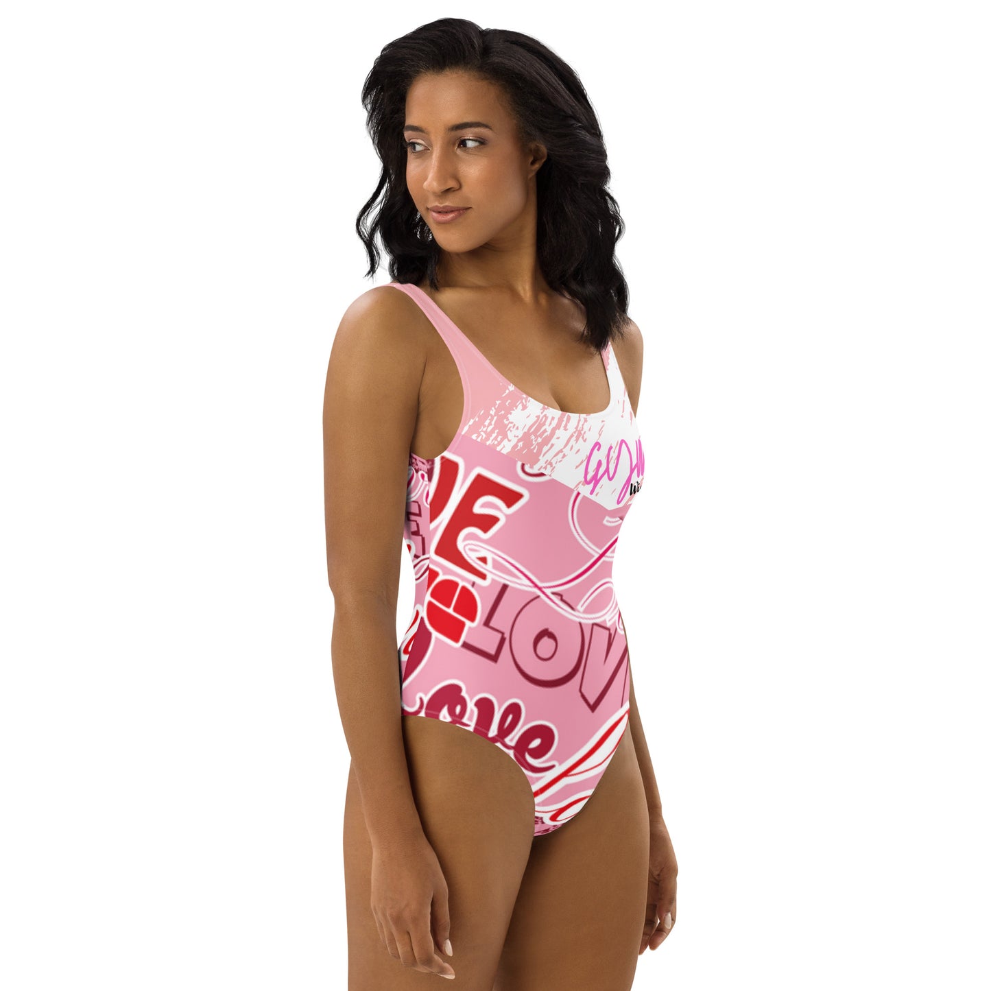 GymWidowz One-Piece Swimsuit - Love Collection