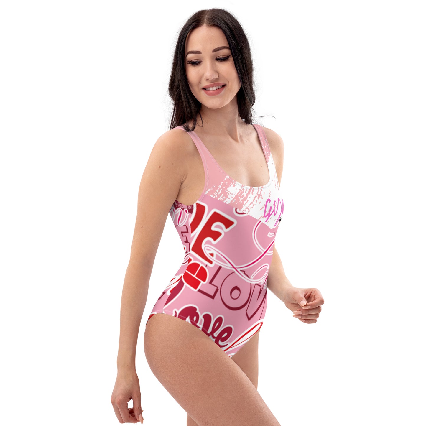 GymWidowz One-Piece Swimsuit - Love Collection