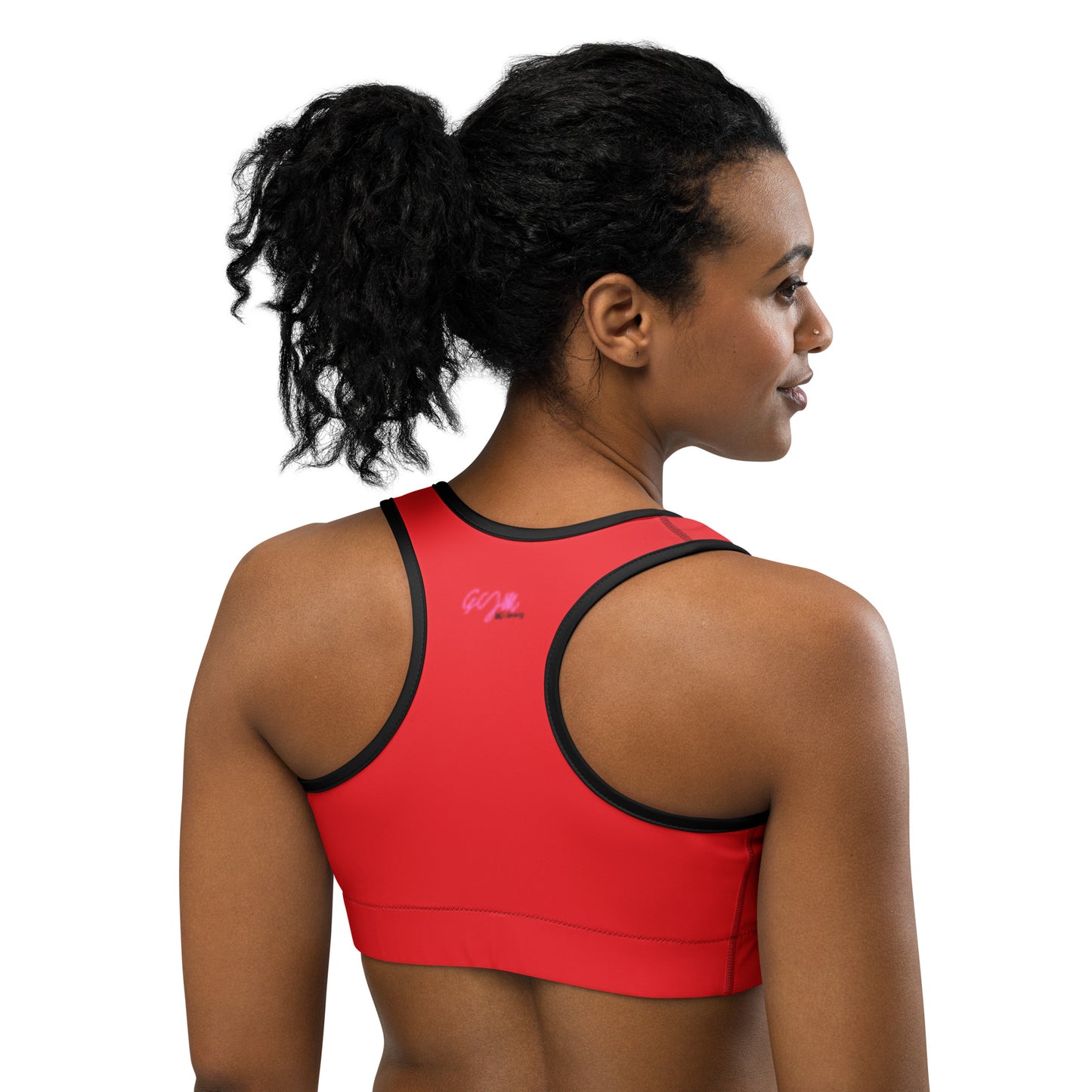 GymWidowz Sports bra - Red