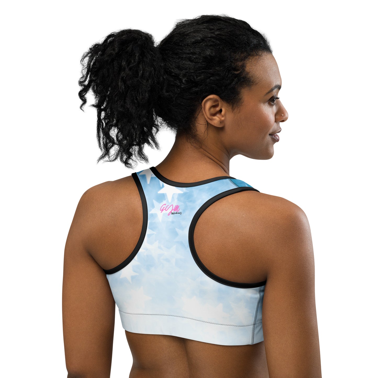 GymWidowz Sports bra - Stars