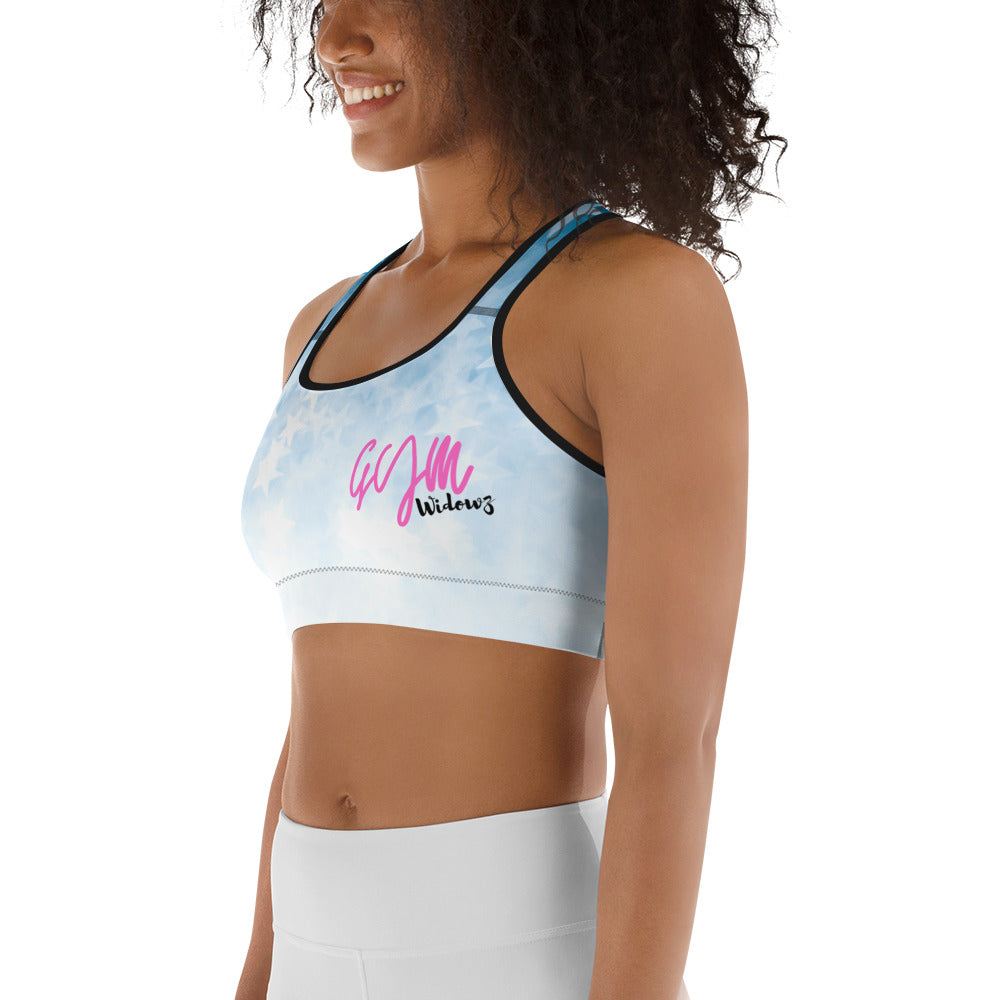 GymWidowz Sports bra - Stars