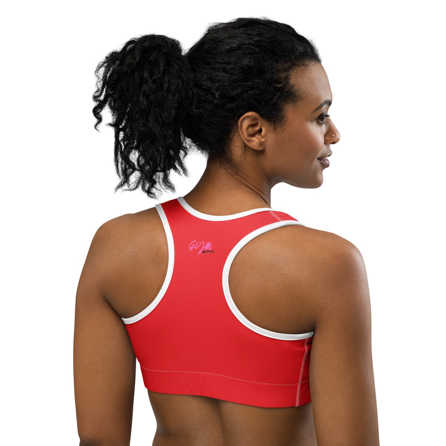 GymWidowz Sports bra - Red