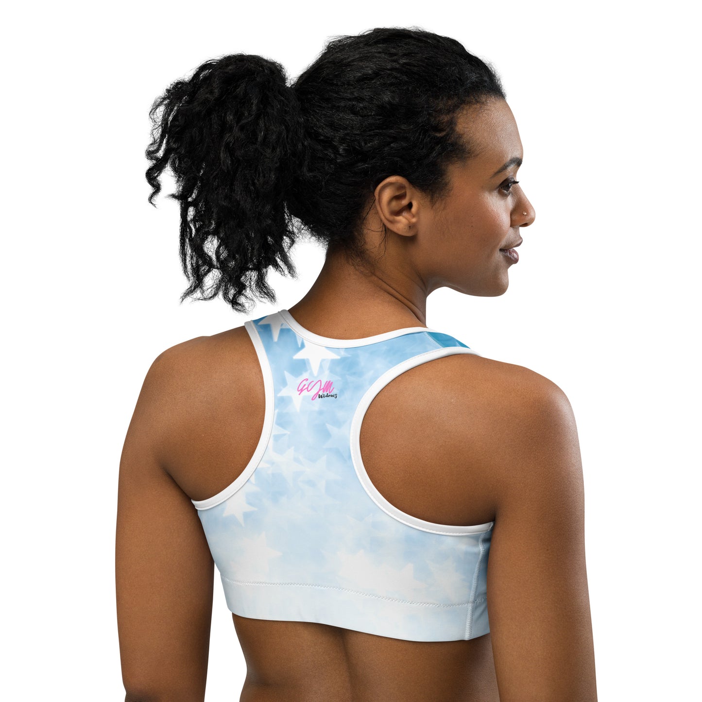 GymWidowz Sports bra - Stars