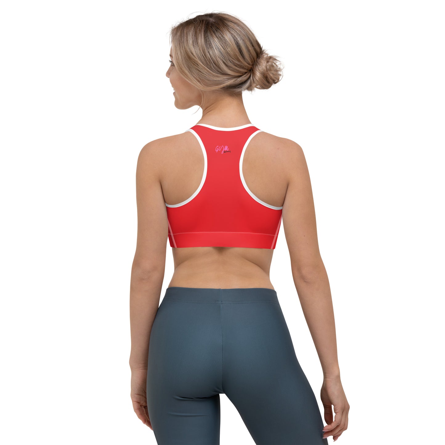 GymWidowz Sports bra - Red