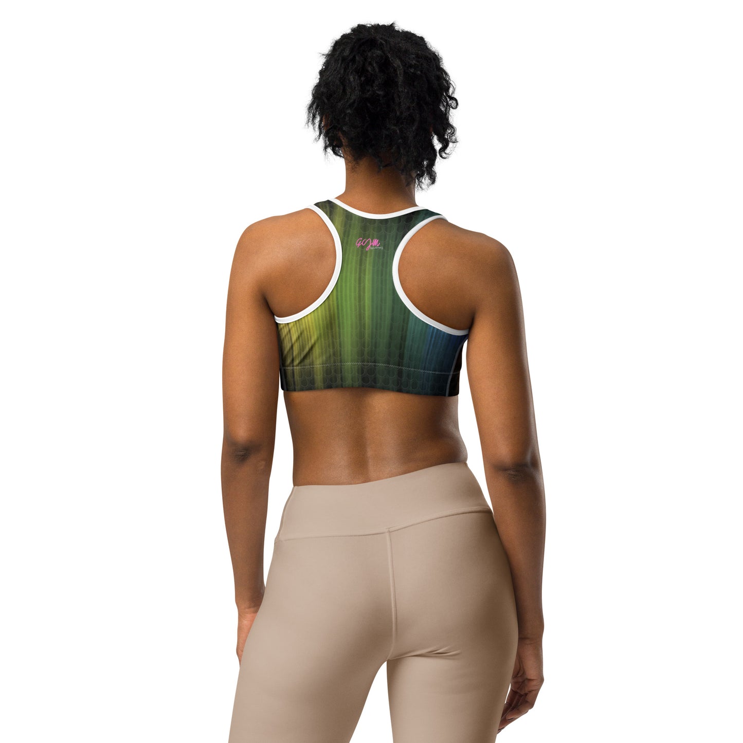 GymWidowz Sports bra - Psychedelic