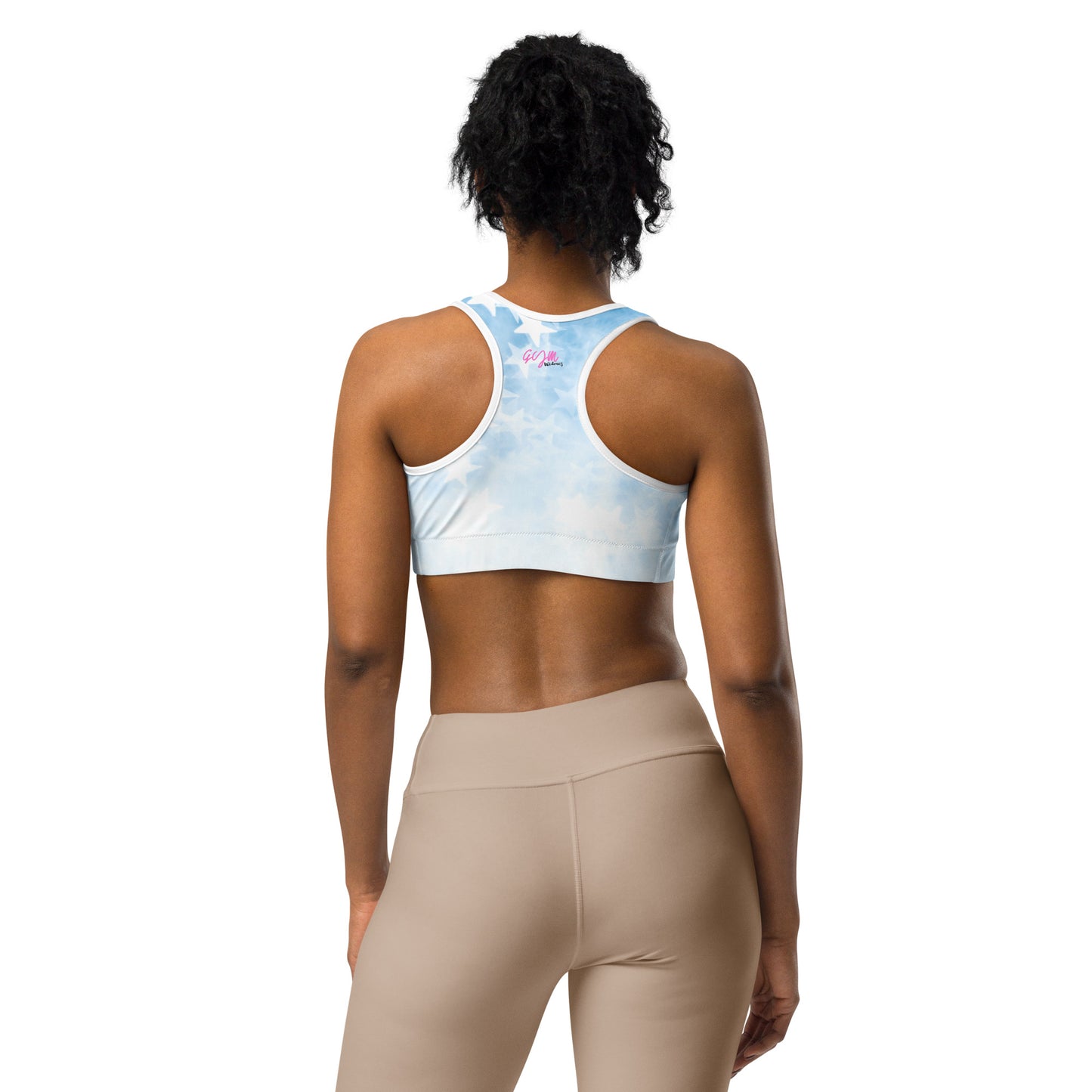 GymWidowz Sports bra - Stars