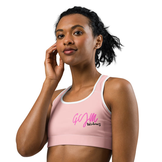 GymWidowz Sports bra - Pink