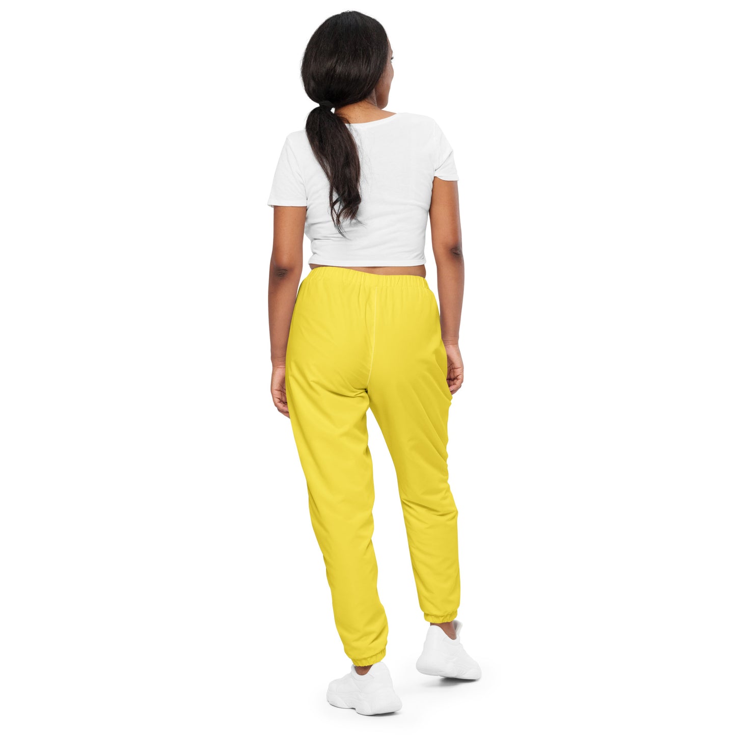 GymWidowz unisex track pants - Daisy Yellow