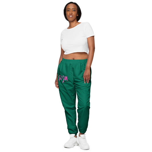 GymWidowz unisex track pants - Green