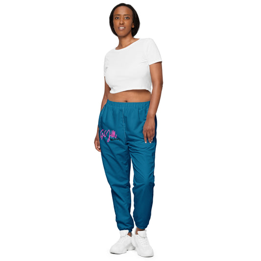 GymWidowz unisex track pants - Cerulean Blue
