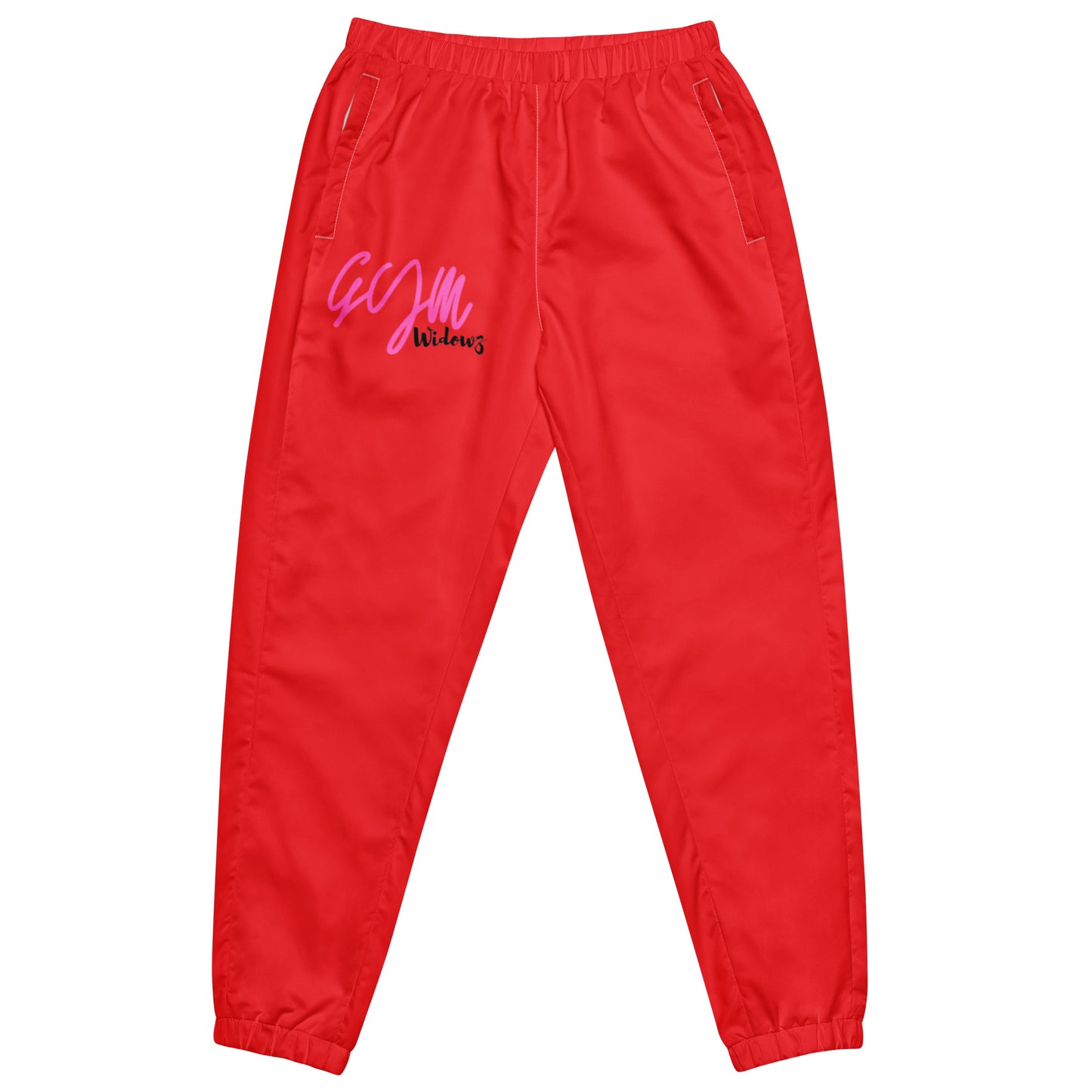 GymWidowz unisex track pants - Red