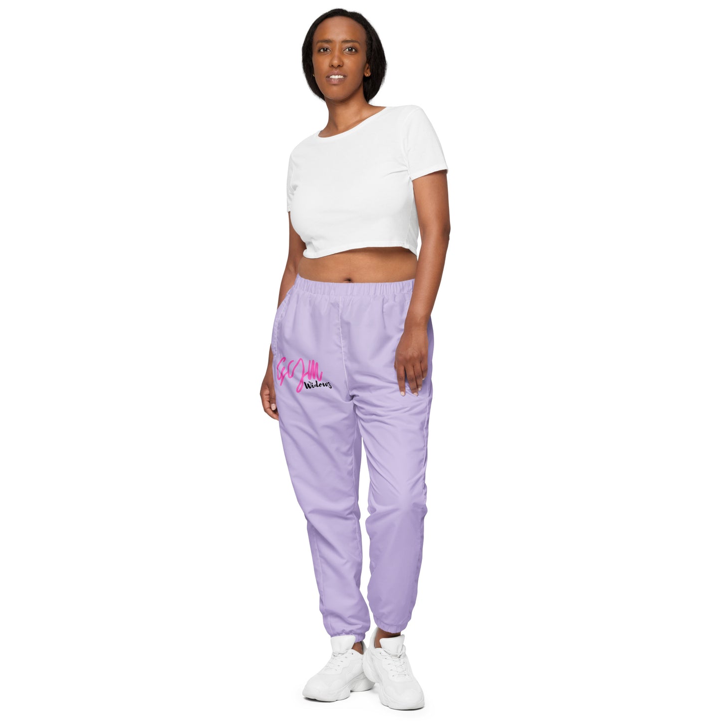 GymWidowz unisex track pants - Purple