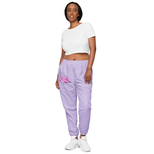 GymWidowz unisex track pants - Purple