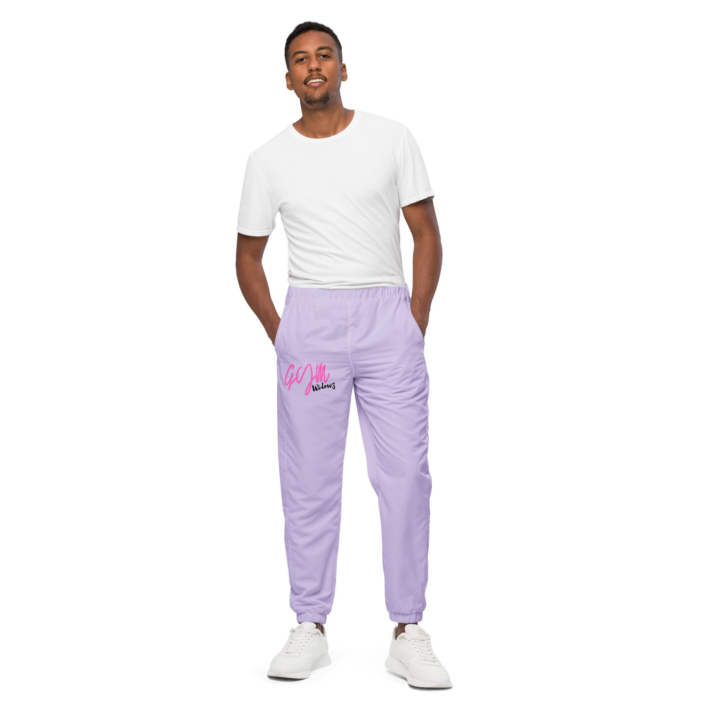 GymWidowz unisex track pants - Purple