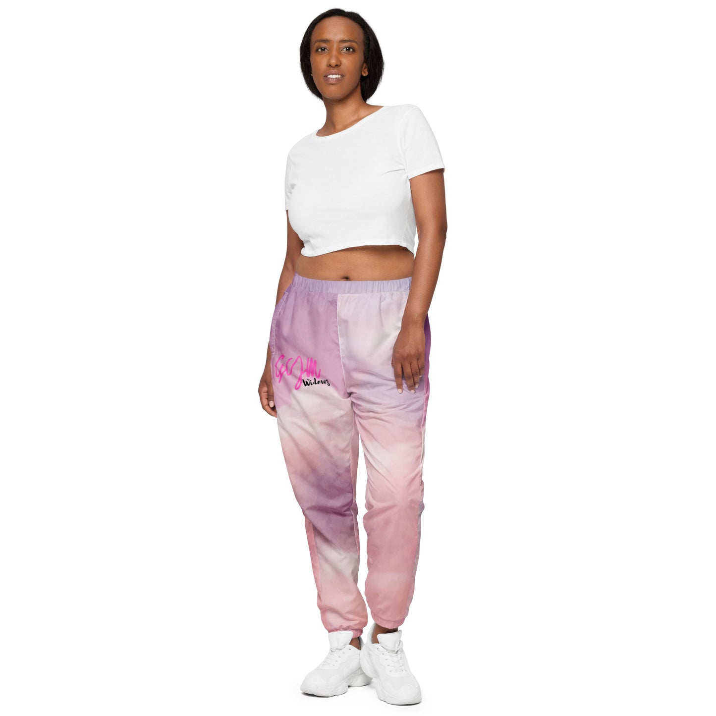 GymWidowz unisex track pants - Clouds