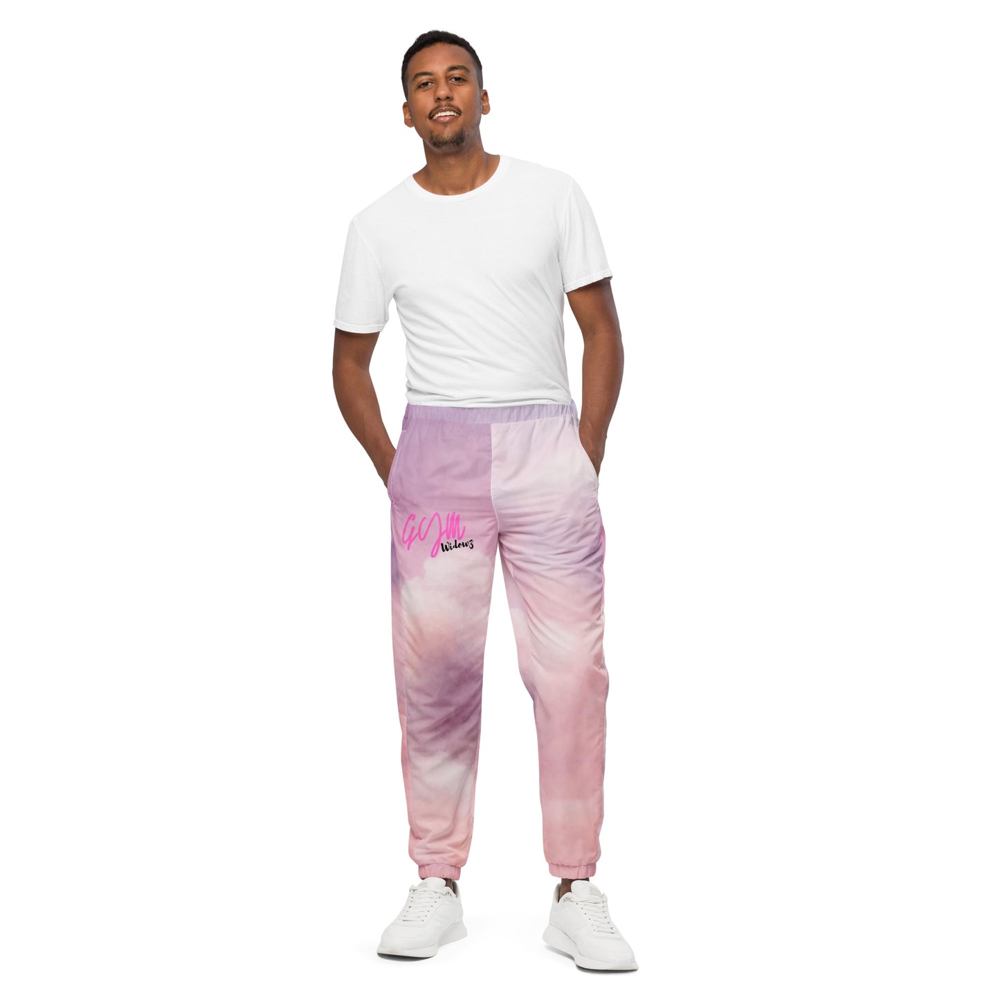 GymWidowz unisex track pants - Clouds