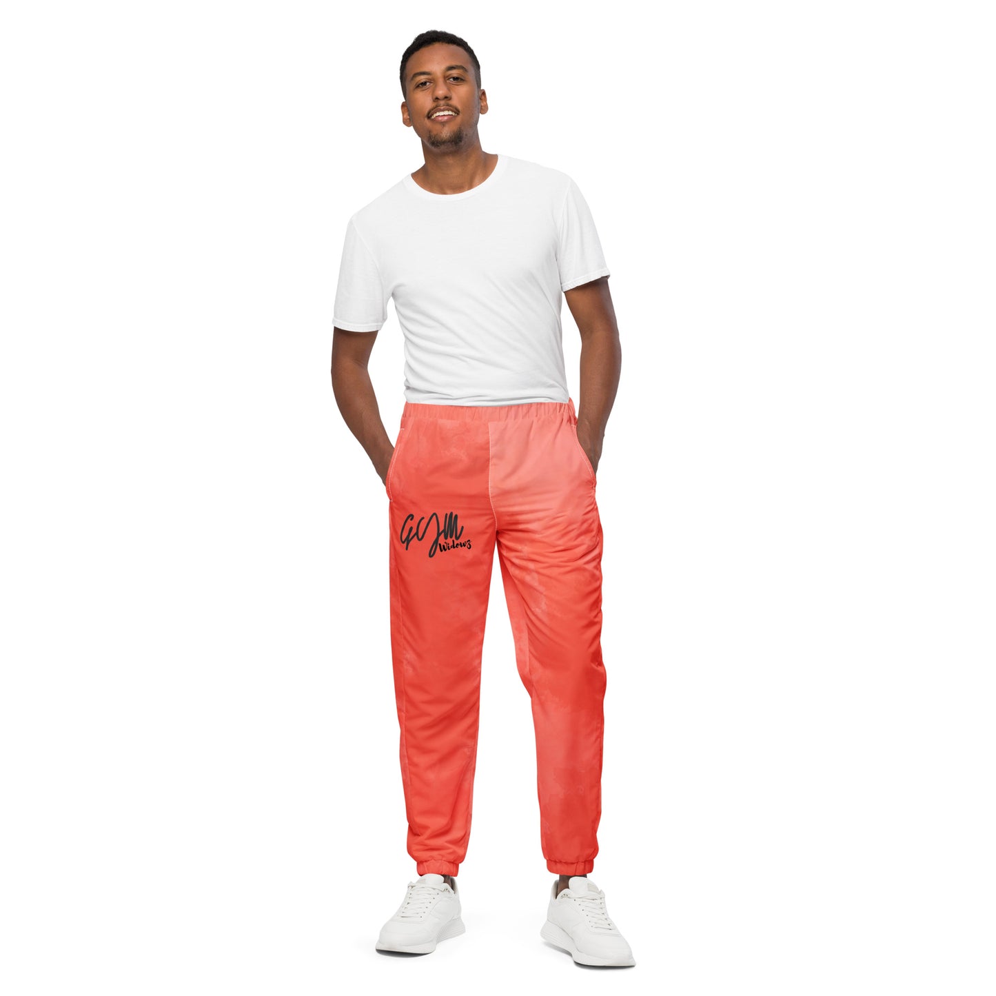 GymWidowz unisex track pants - Coral