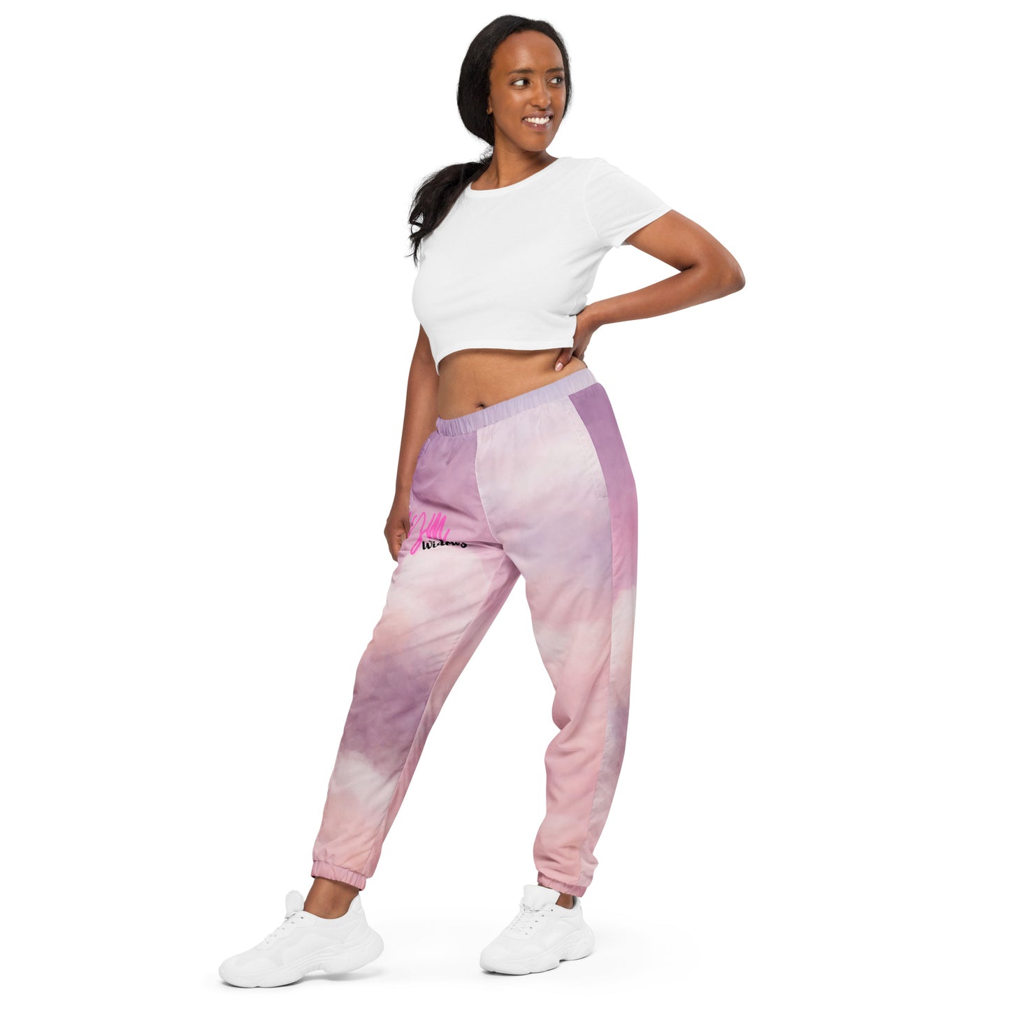 GymWidowz unisex track pants - Clouds