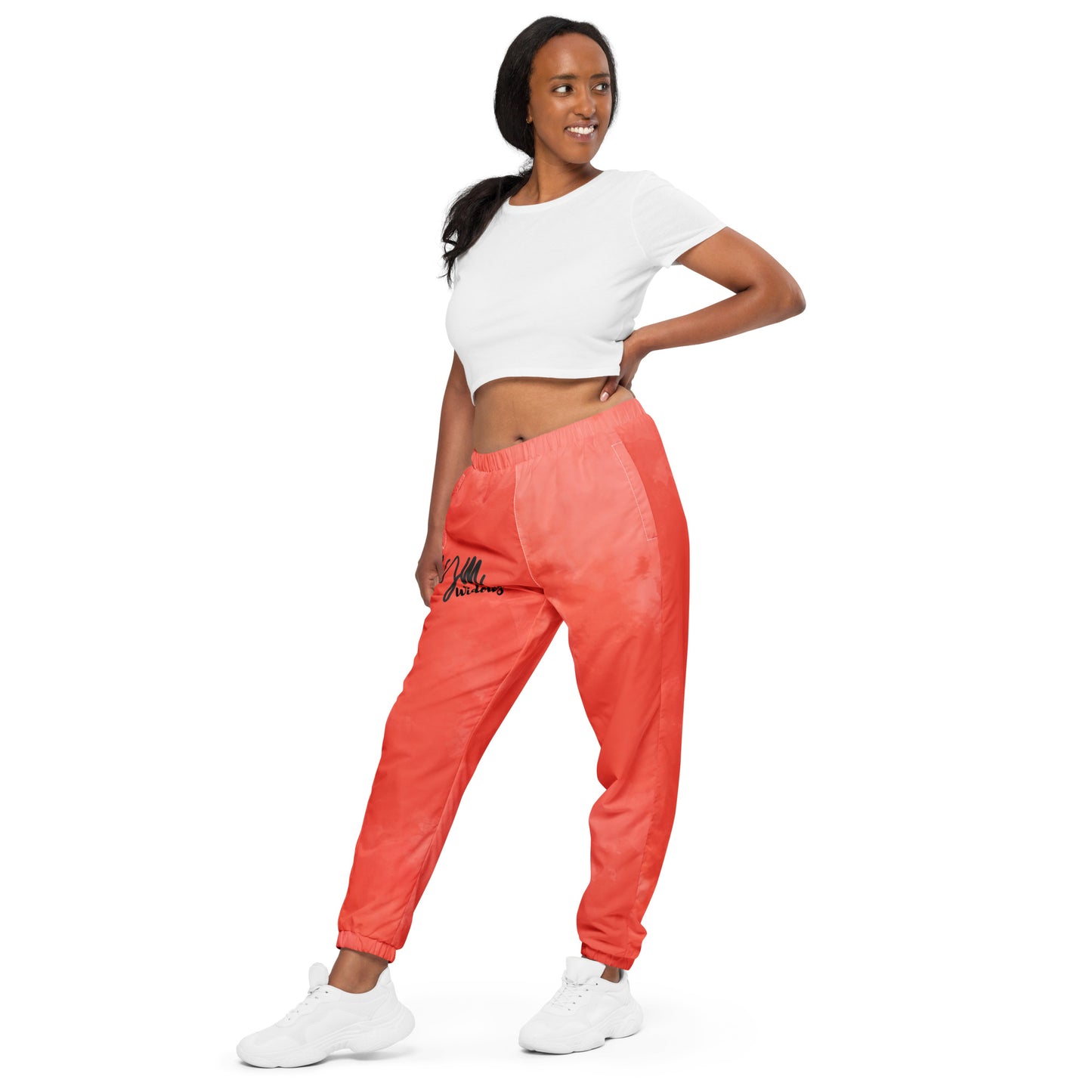 GymWidowz unisex track pants - Coral