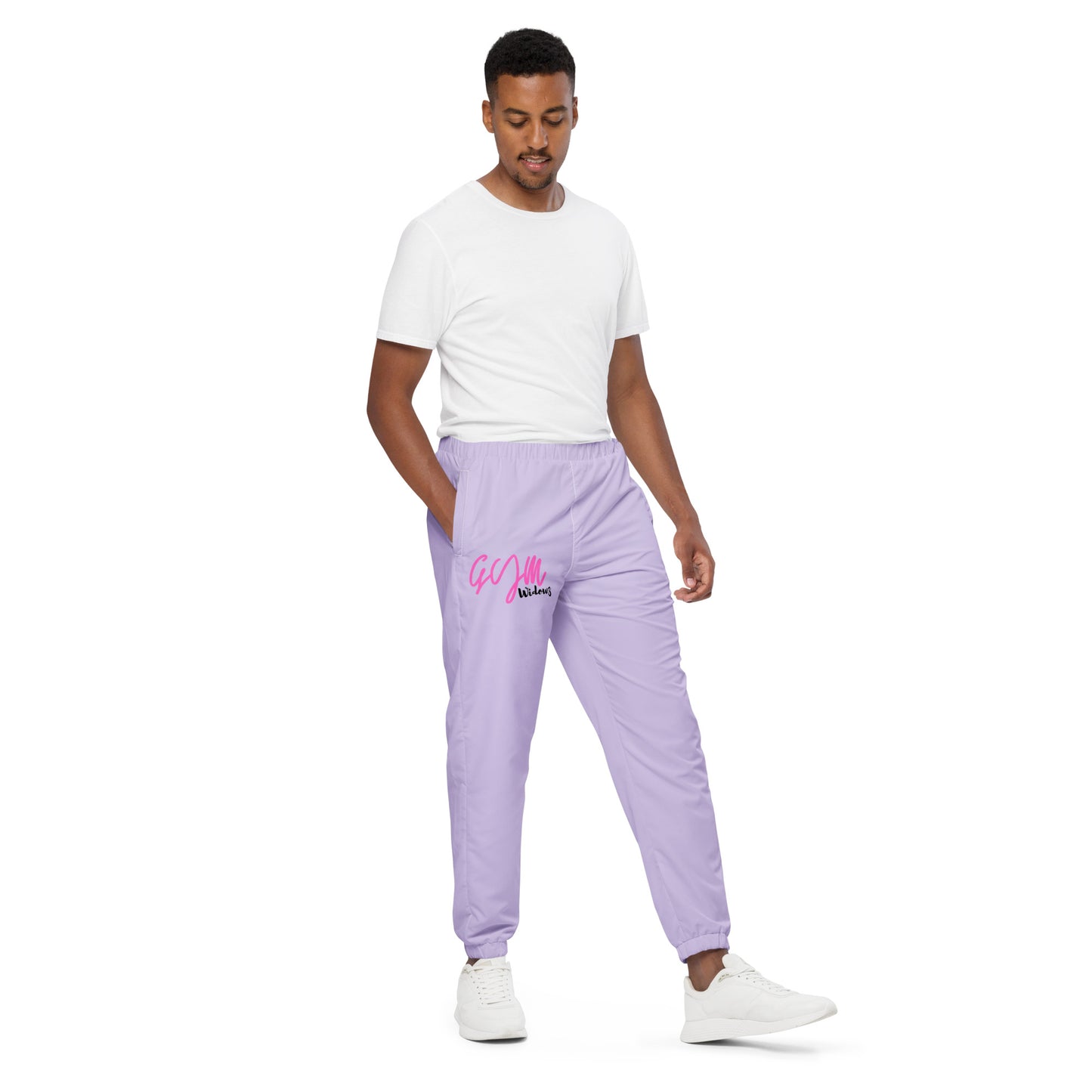 GymWidowz unisex track pants - Purple