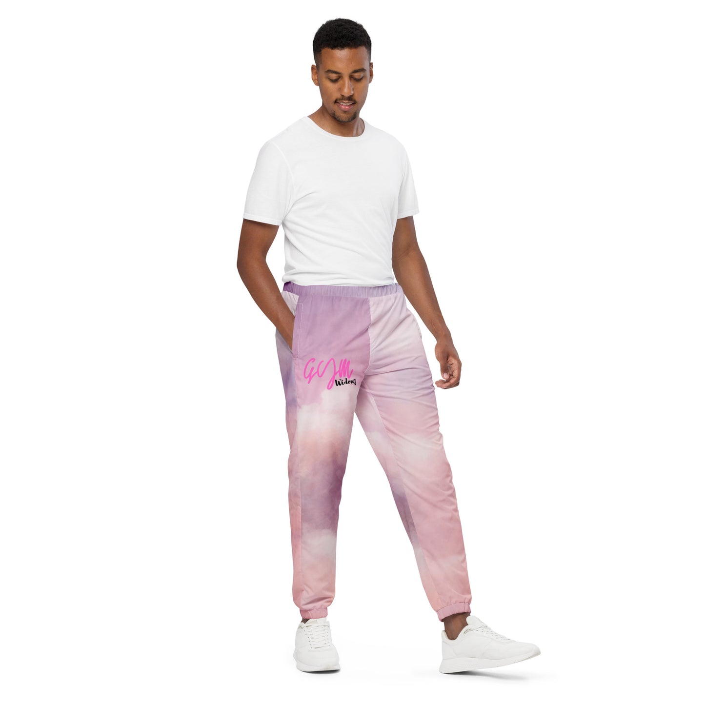 GymWidowz unisex track pants - Clouds