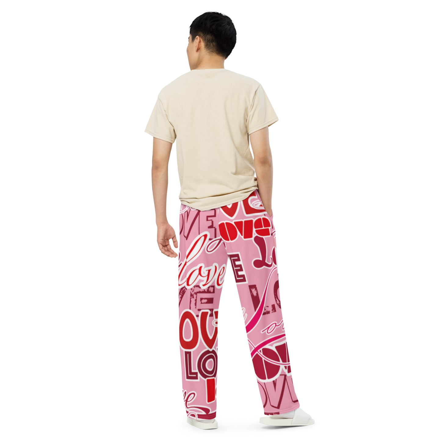 GymWidowz unisex wide-leg pants / bottoms - Love Collection