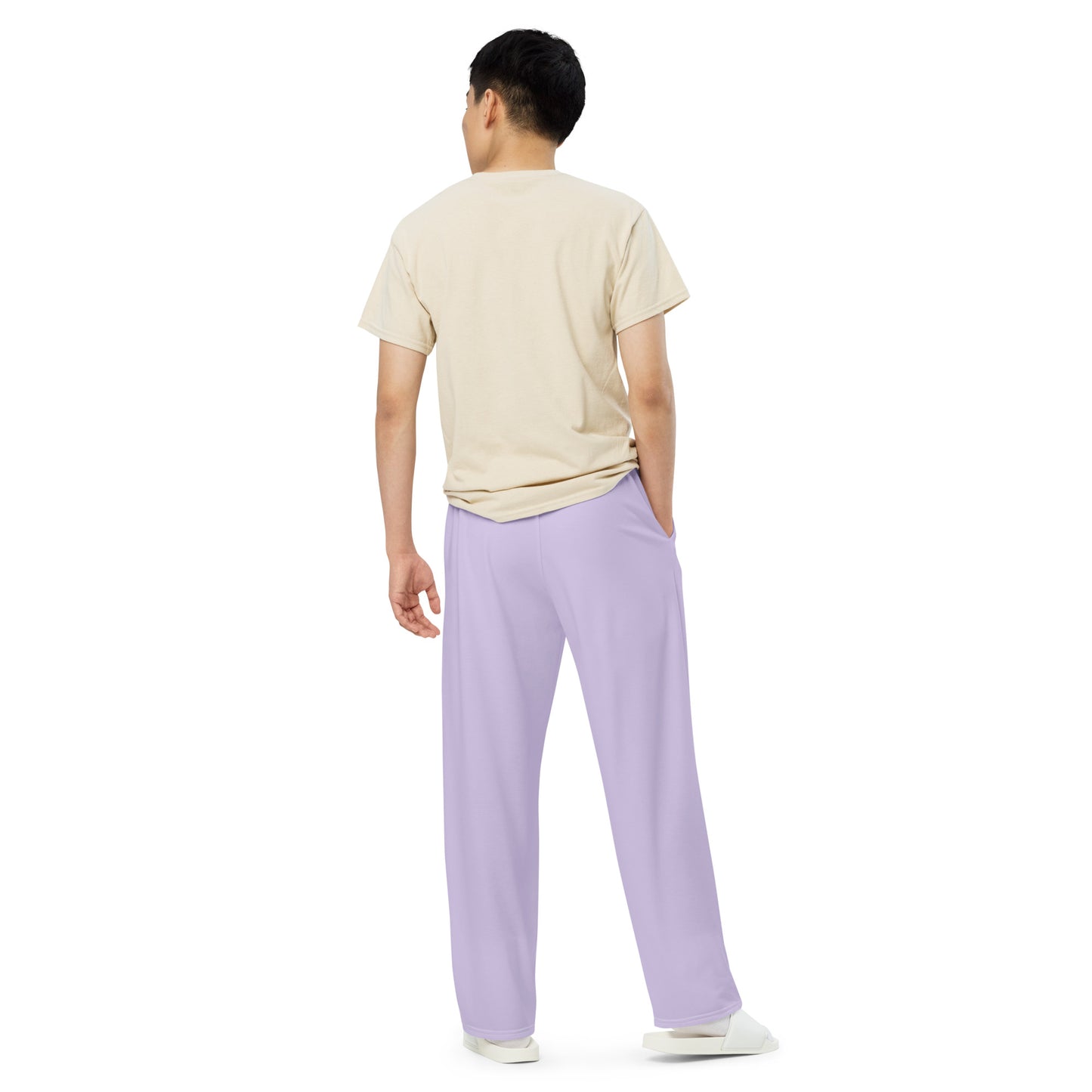 GymWidowz unisex wide-leg pants - Purple