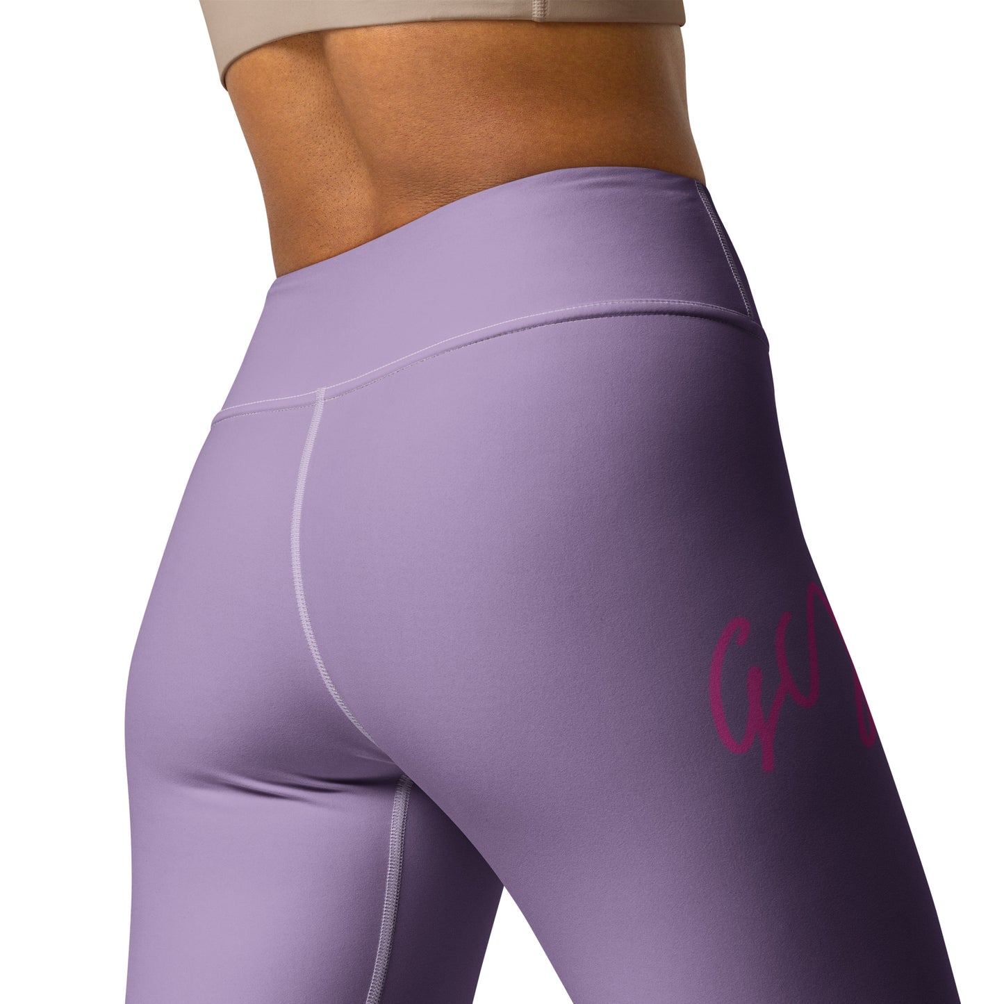 GymWidowz Yoga Leggings - Purple