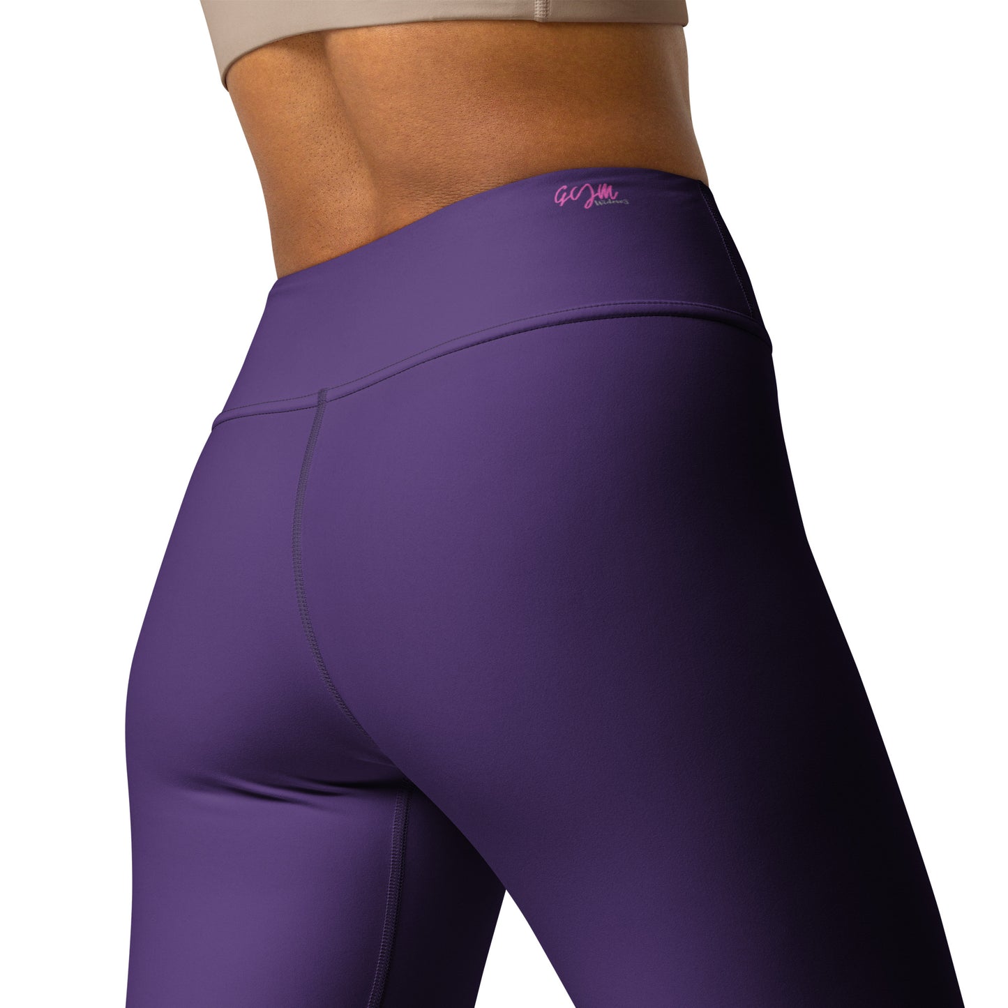 GymWidowz Yoga Leggings - Dark Purple