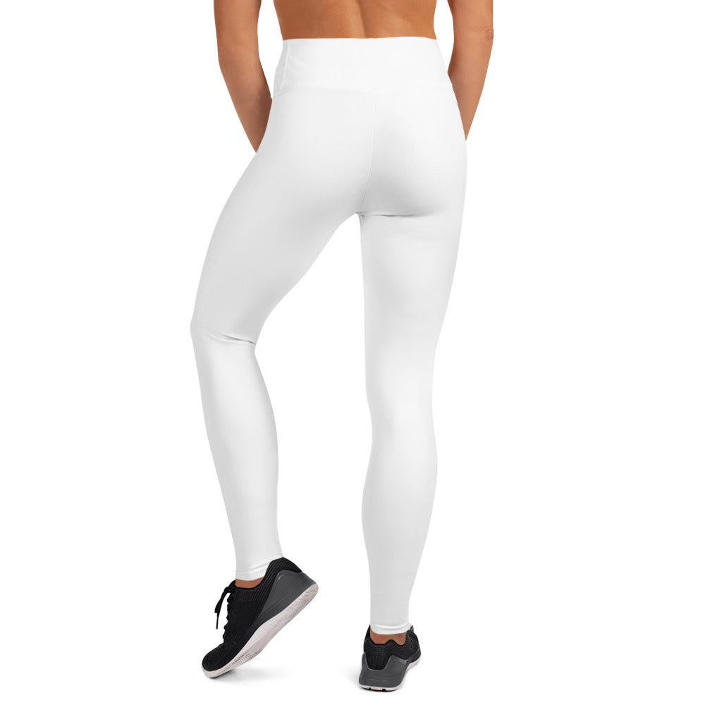 GymWidowz Yoga Leggings - White