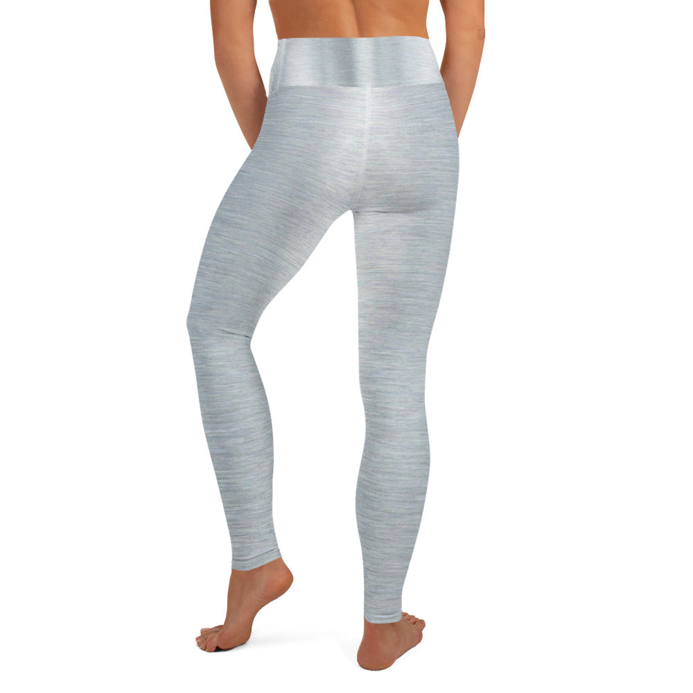 GymWidowz Yoga Leggings - Brushed Alloy